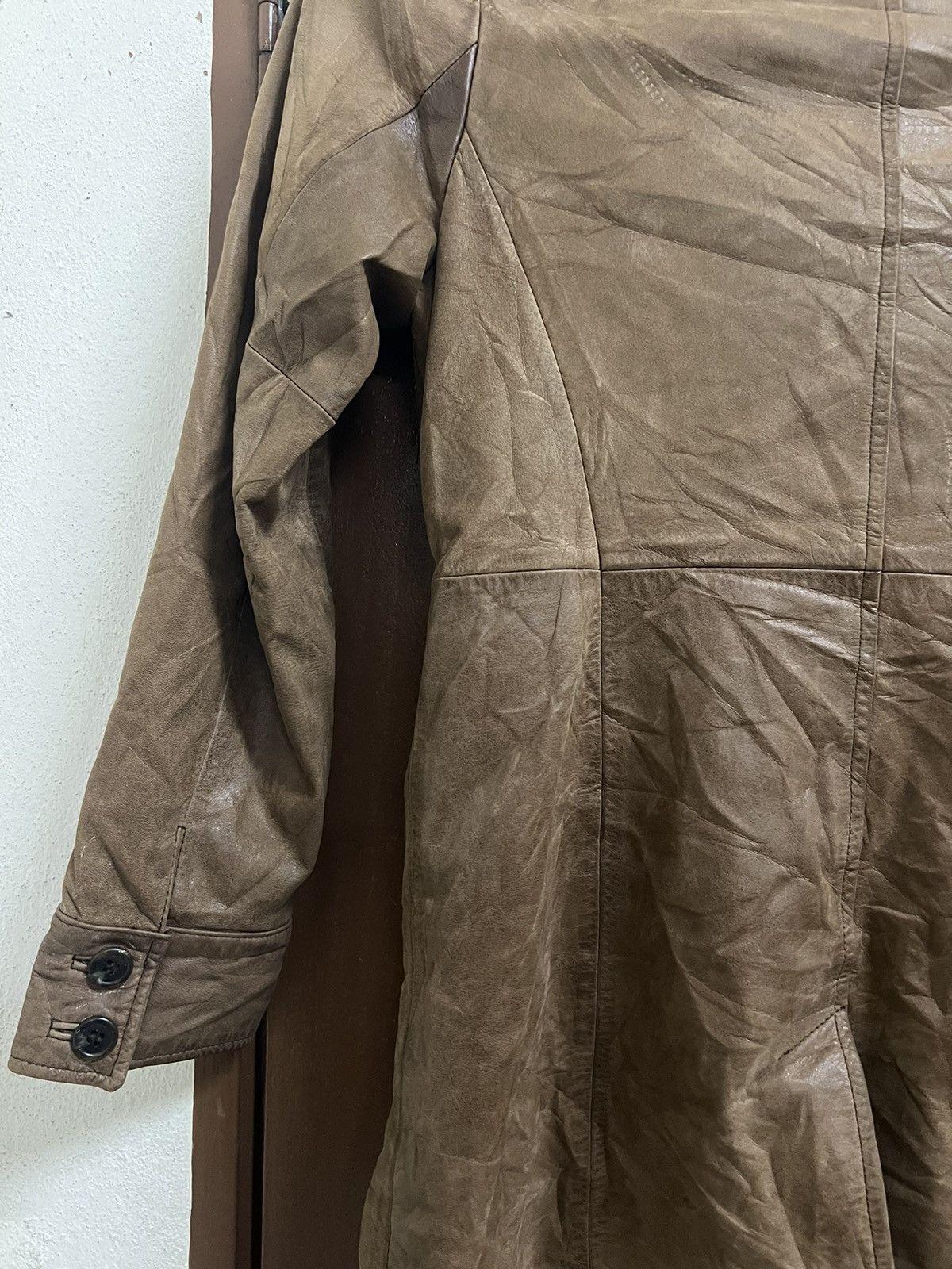 Designer MON AMI PIERLOT DESIGN CLAUSIE PIERLOT JACKET LEATHER.(GJ31) Size US S / EU 44-46 / 1 - 9 Thumbnail