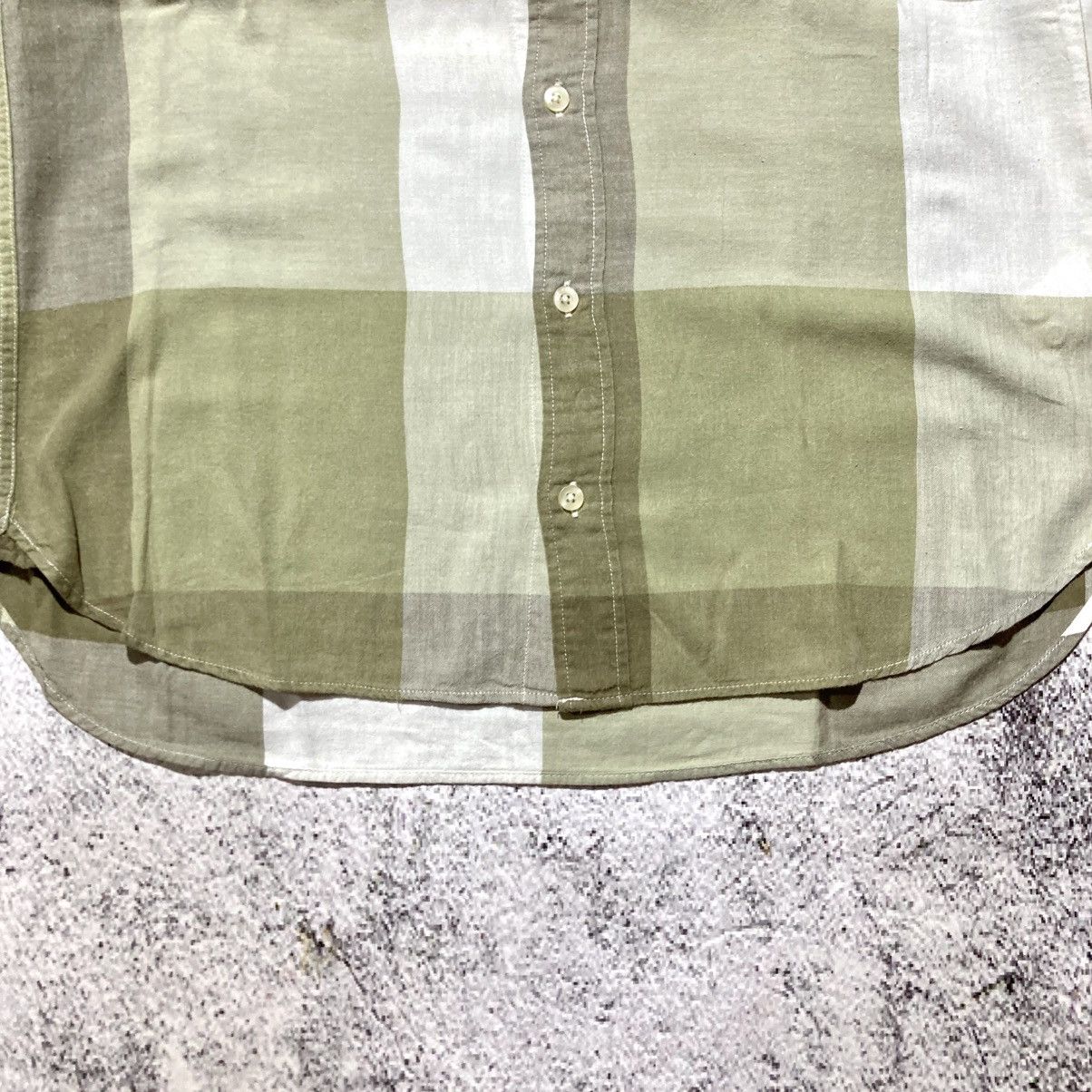 Japanese Brand 2000s Beams Heart Brick Block Motif Shirt Button Up Size US L / EU 52-54 / 3 - 9 Thumbnail