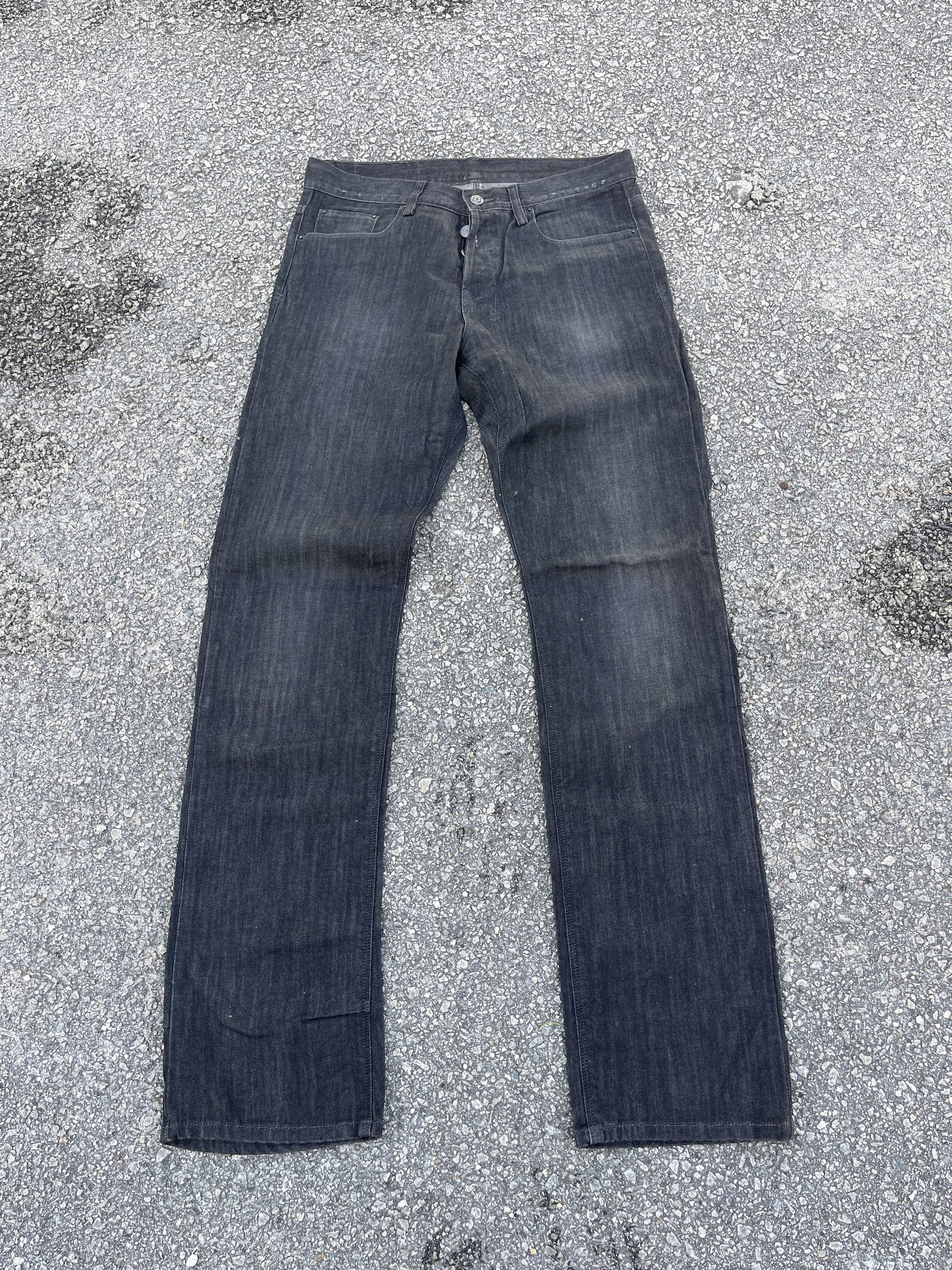 Ksubi Ksubi Dee Dee Pre Loved Black Denim Size US 33 - 2 Thumbnail