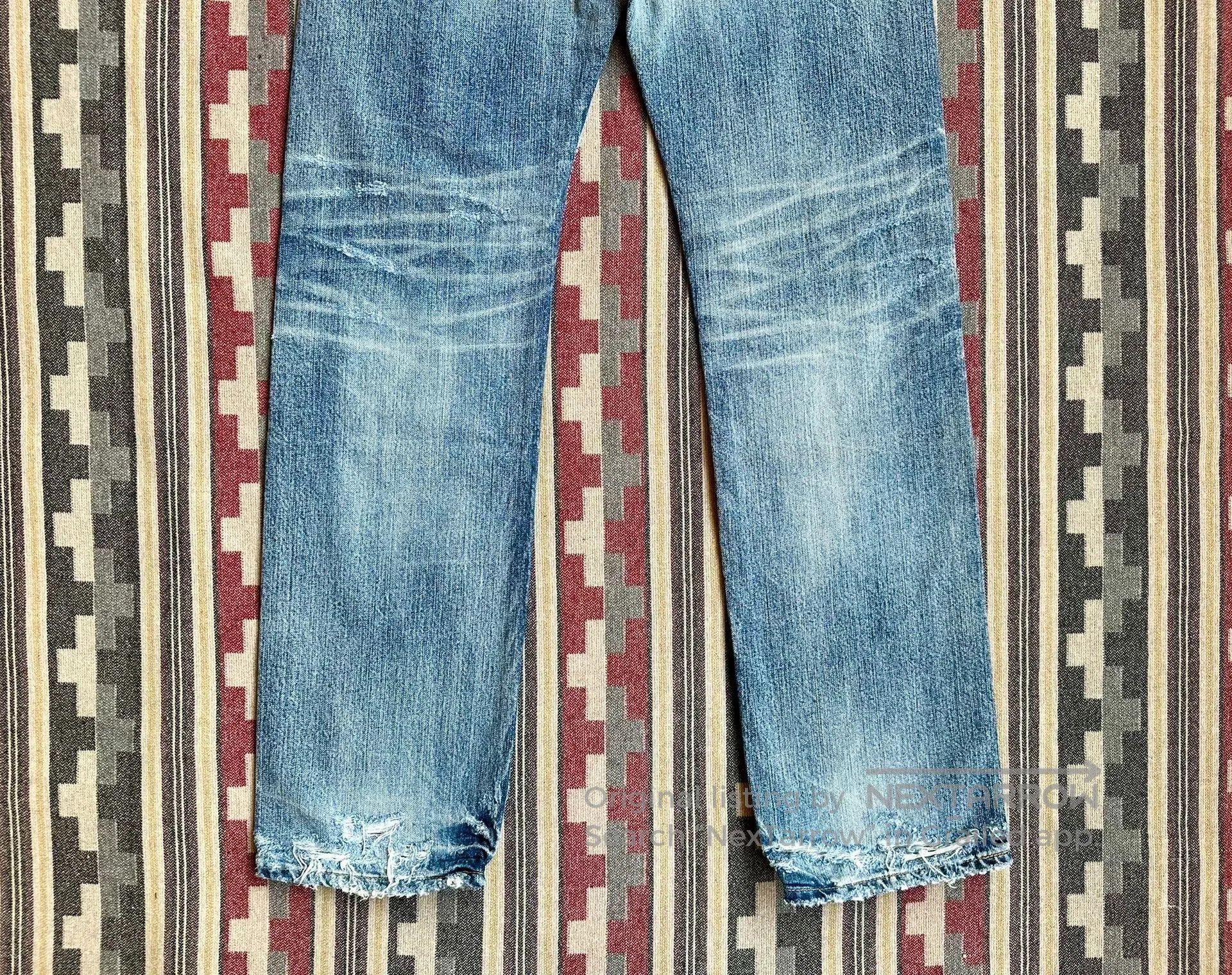 Prps prps distressed heavy washed denim jeans. Size US 32 / EU 48 - 7 Thumbnail