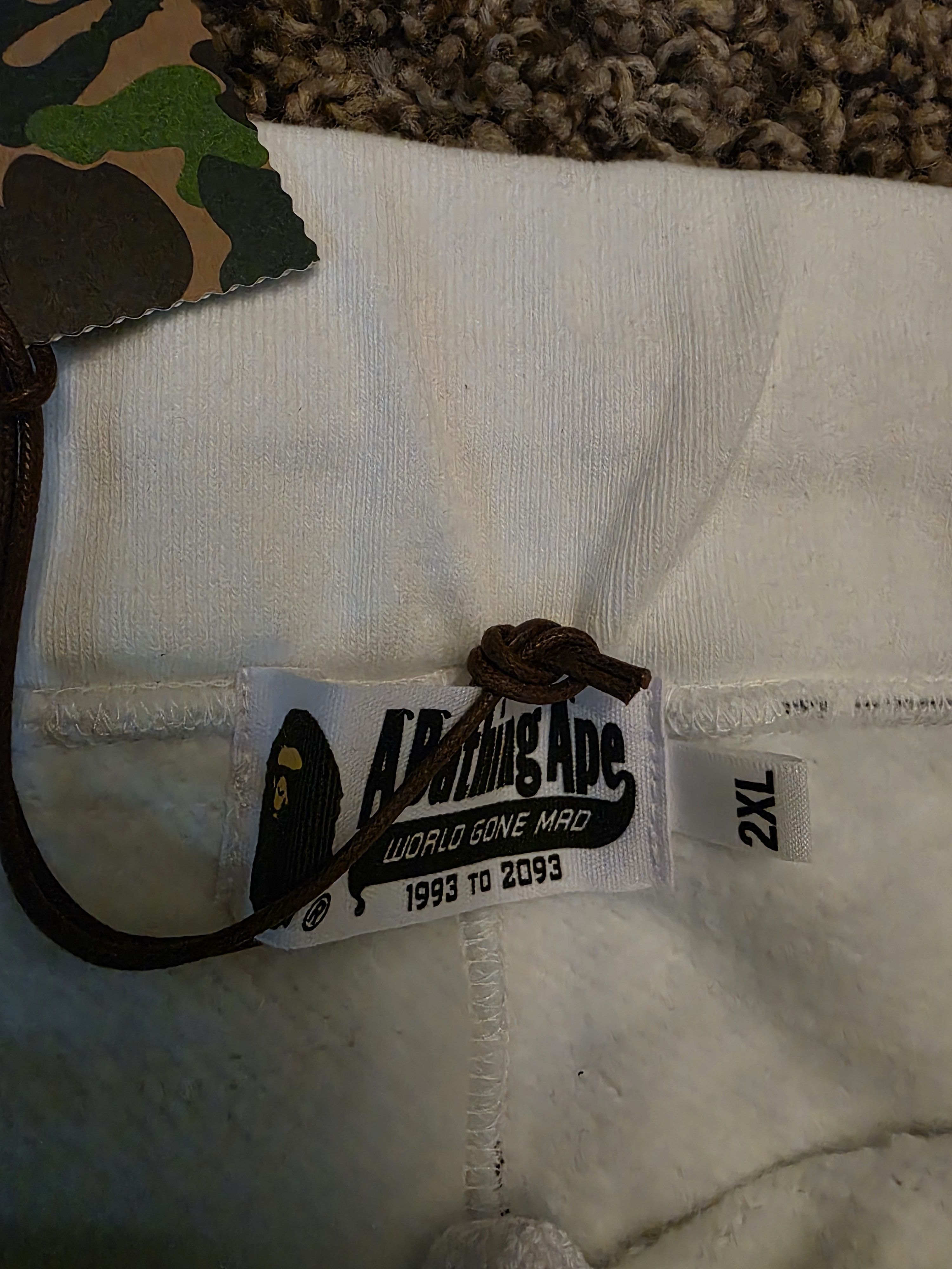 Bape BAPE Gray Camo Sweatpants (2XL) Size US 36 / EU 52 - 2 Thumbnail