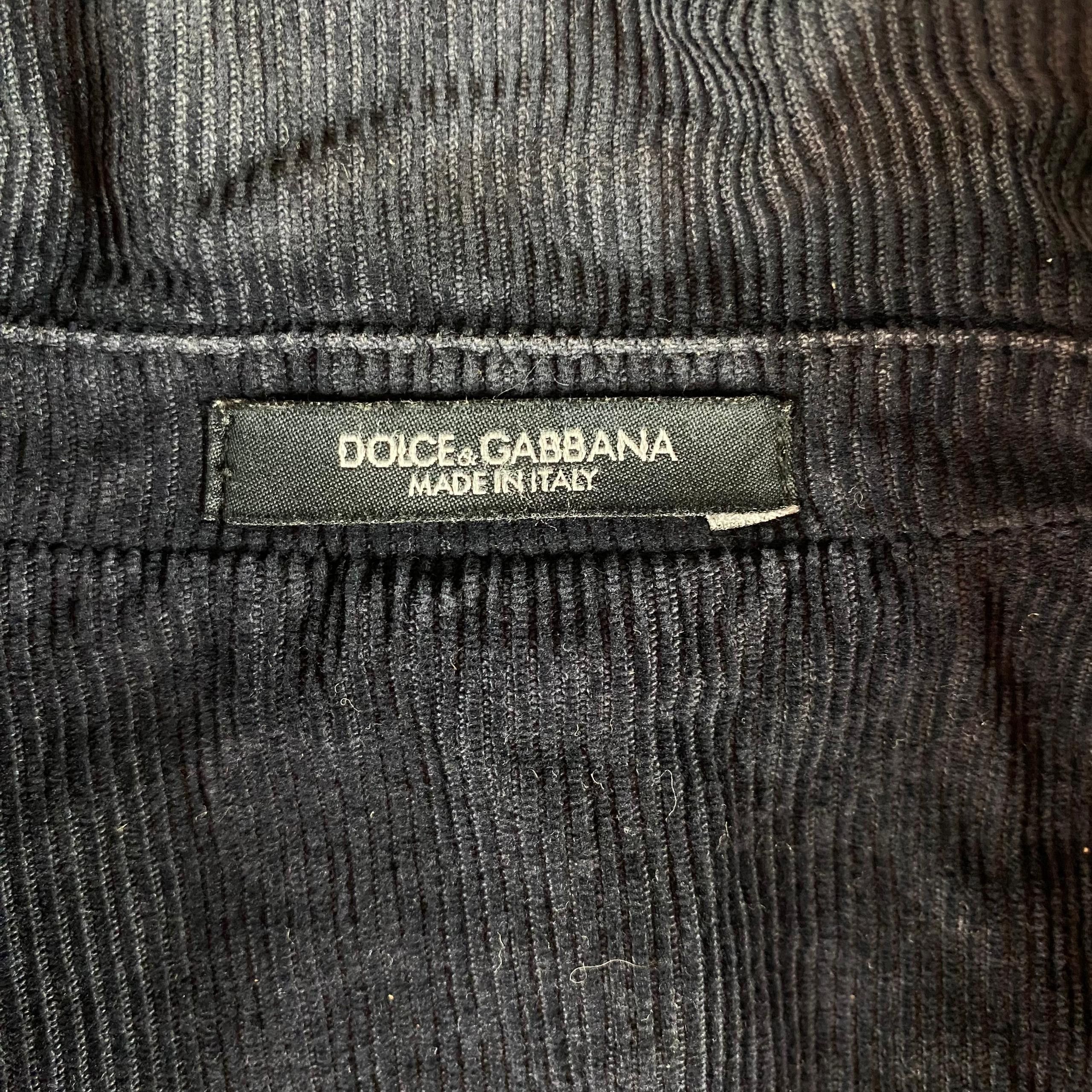 Dolce & Gabbana Vintage Dolce & Gabanna Corduroy Blazer Jacket Size US L / EU 52-54 / 3 - 10 Thumbnail