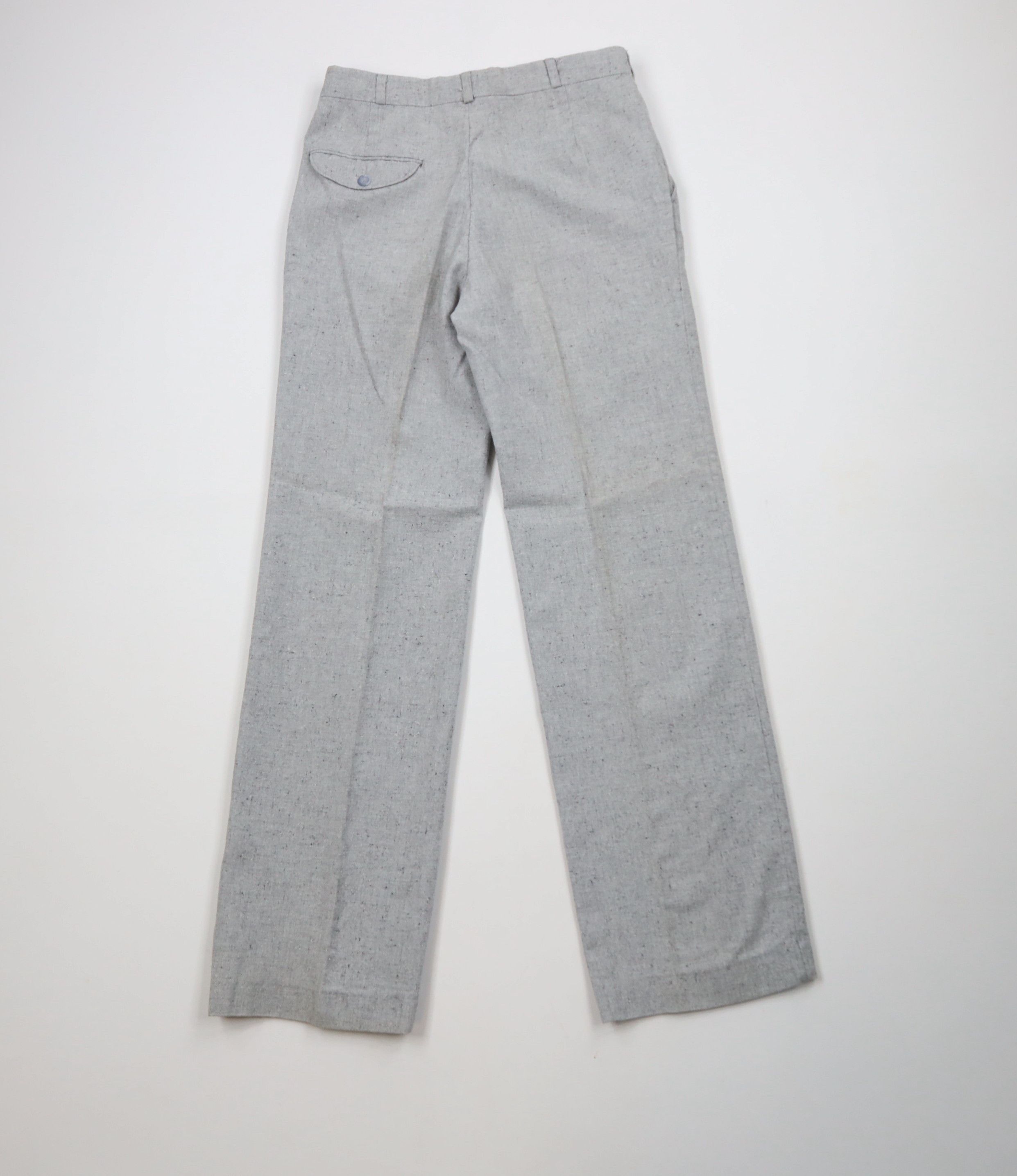 Vintage Vintage 60s 70s Rockabilly Tweed Wide Leg Chino Pants USA Size US 28 / EU 44 - 12 Thumbnail