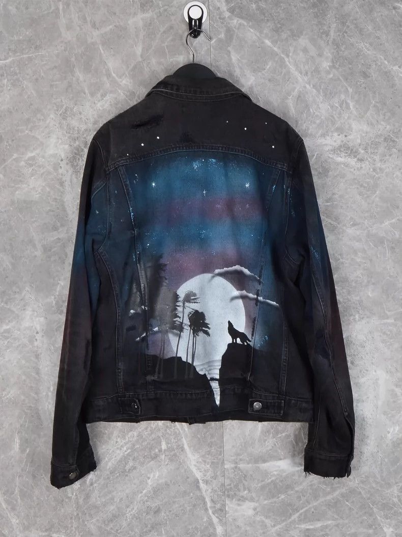 Amiri Amiri starry denim jacket-2506 Size US XL / EU 56 / 4 - 2 Thumbnail