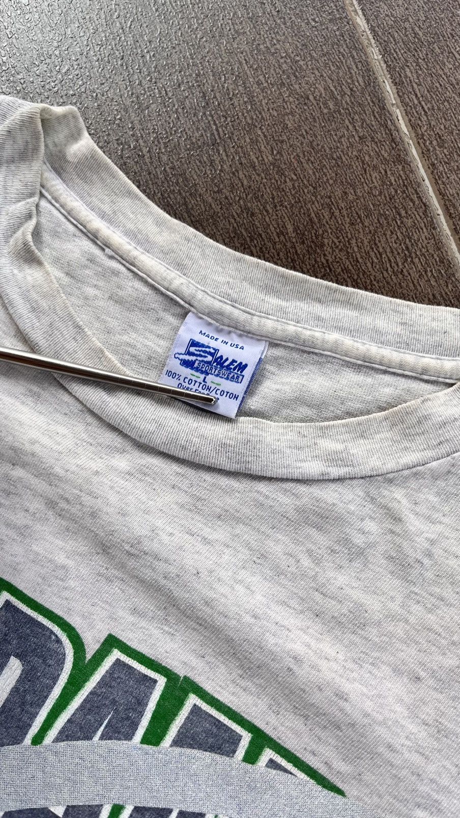 Salem Sportswear Vintage Notre Dame Tee Size US L / EU 52-54 / 3 - 3 Thumbnail