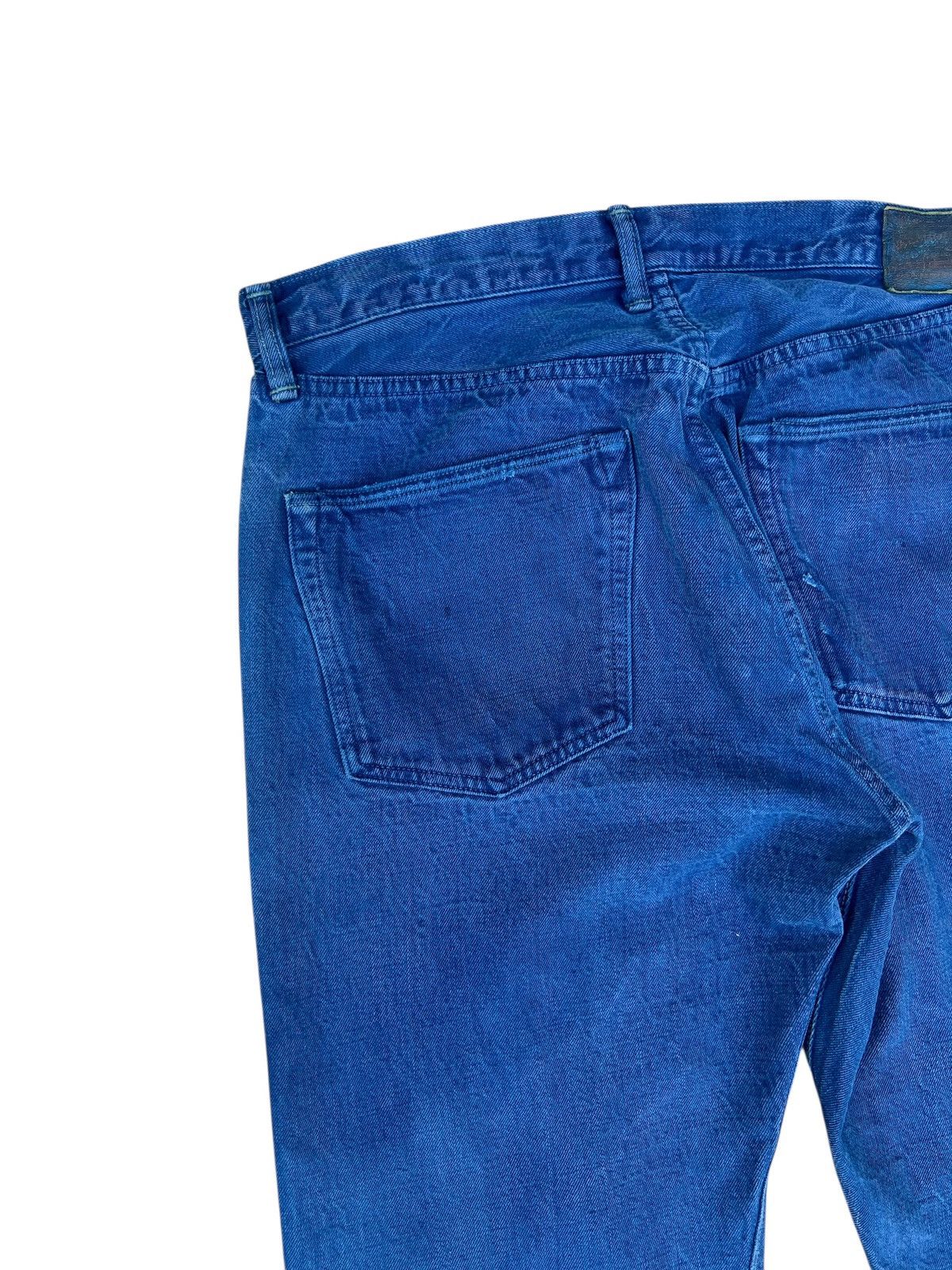 Warehouse & Co. Dubbleworks X Warehouse Japan Distress Denim Selvedge Jeans Size US 35 - 16 Thumbnail