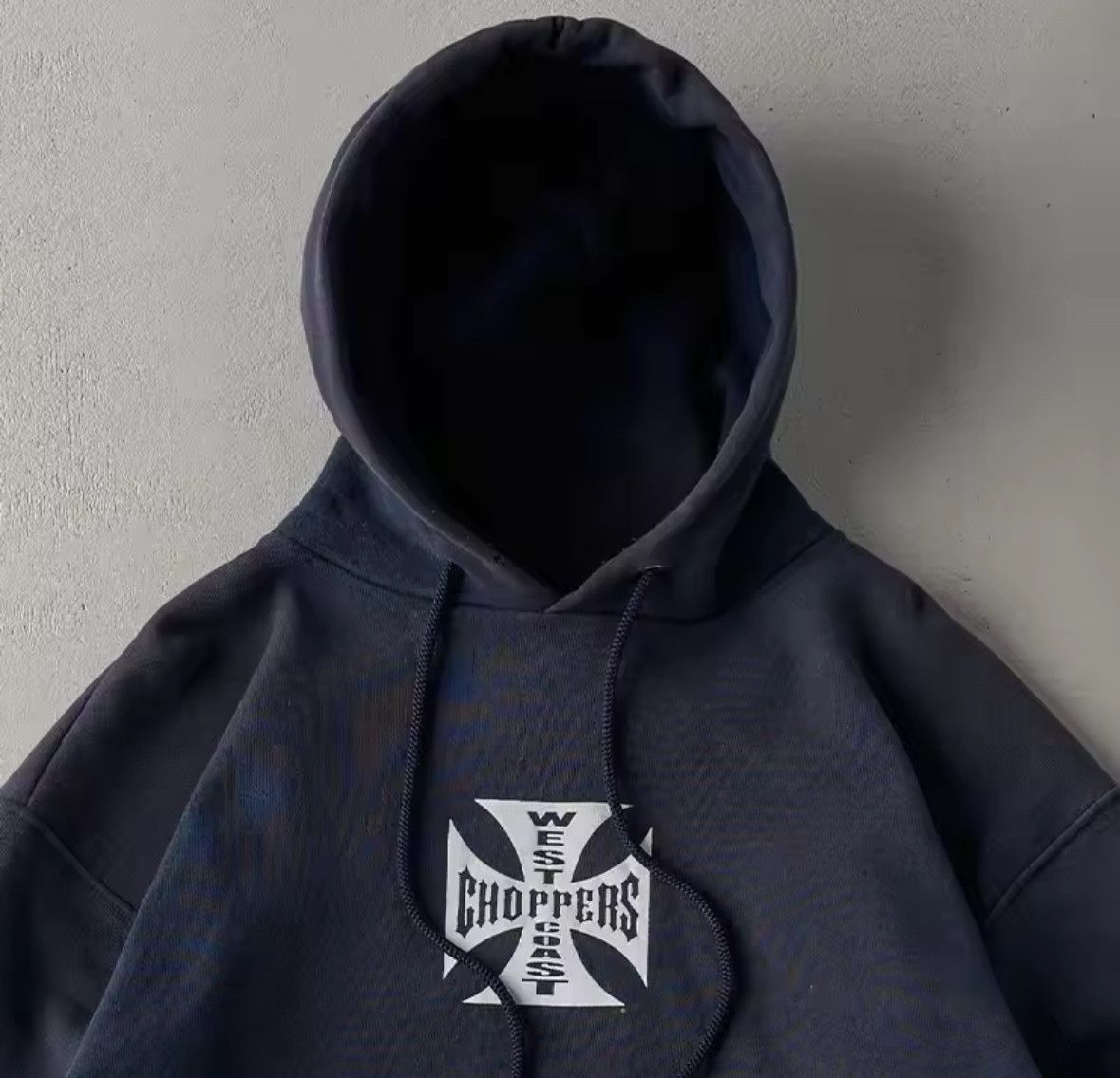 Other Fashion Punk Y2K Hip Hop Choppers Cross Graphic Hoodies Size US M / EU 48-50 / 2 - 2 Thumbnail