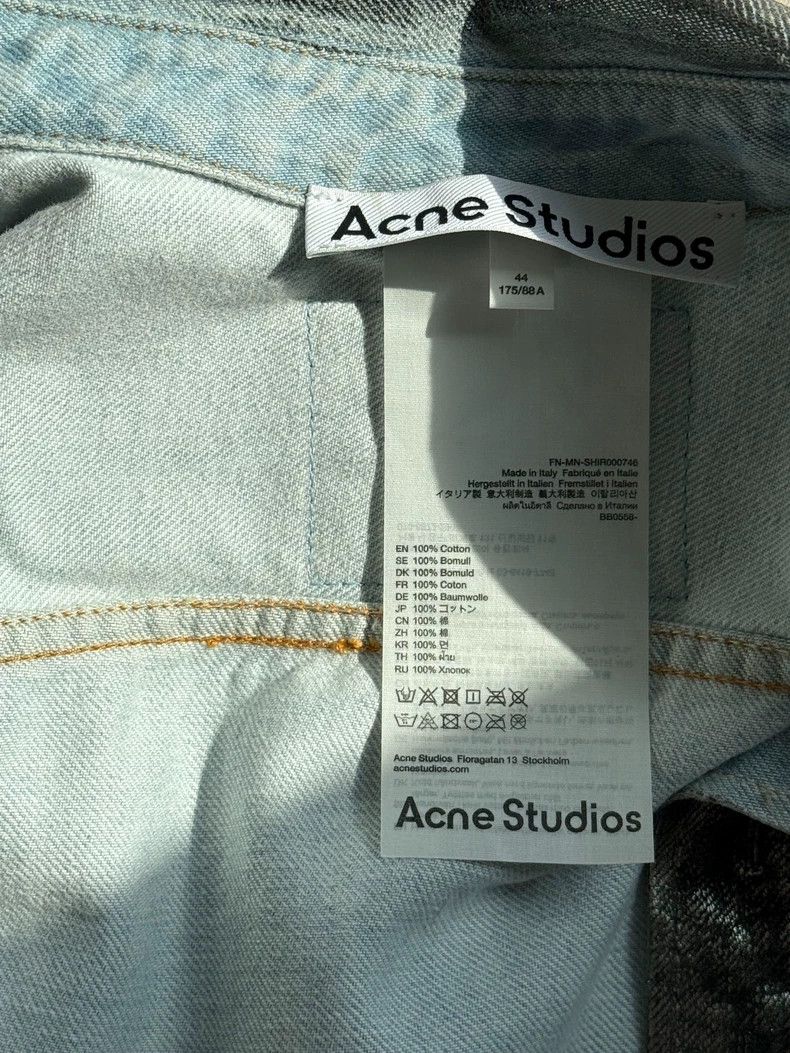 Acne Studios acne studios Silver coated denim jacket 2504-Nextarrow Size US S / EU 44-46 / 1 - 4 Thumbnail