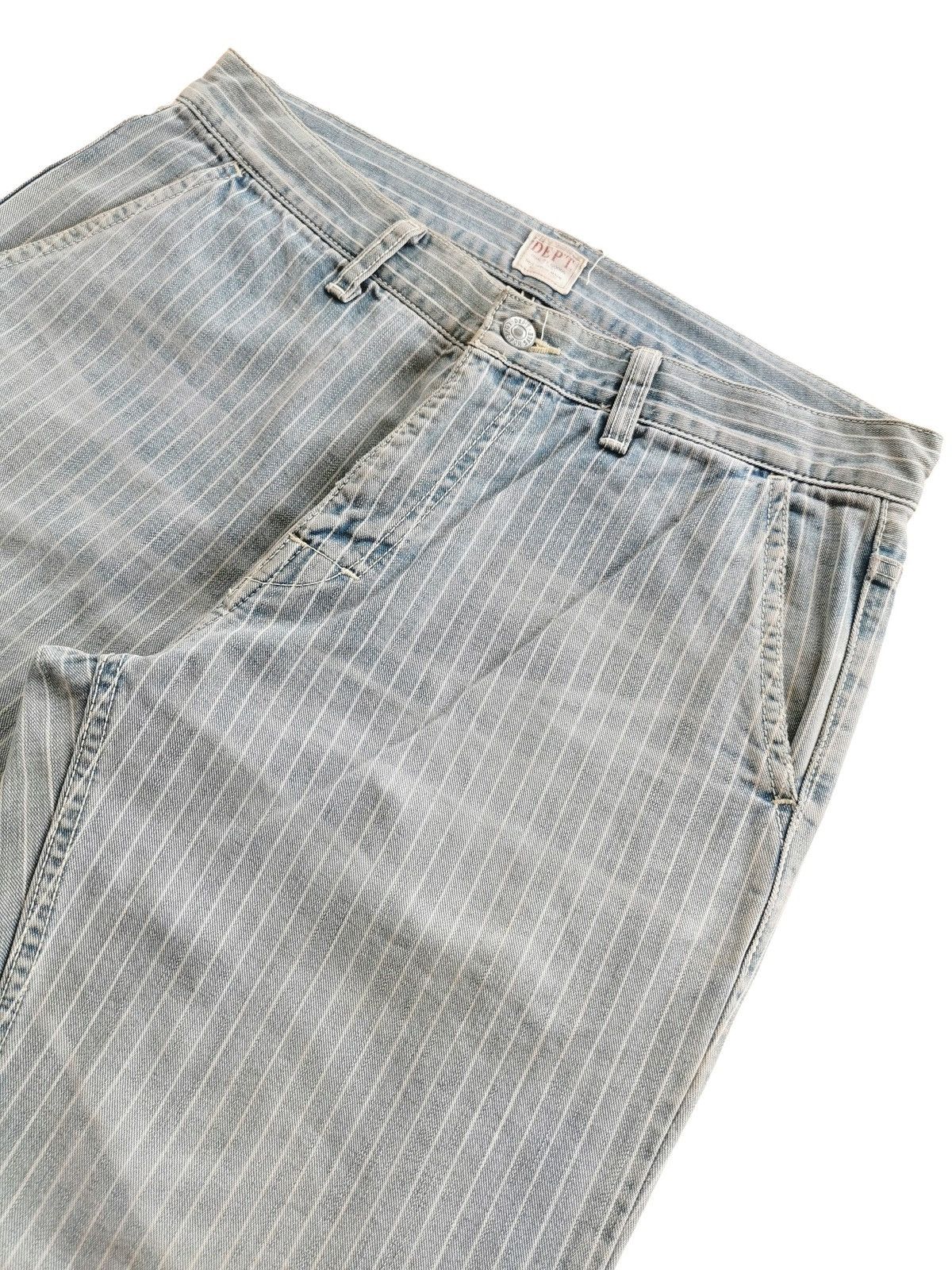 Japanese Brand Japanese Brand Dept Stripe Jeans Size US 32 / EU 48 - 5 Thumbnail