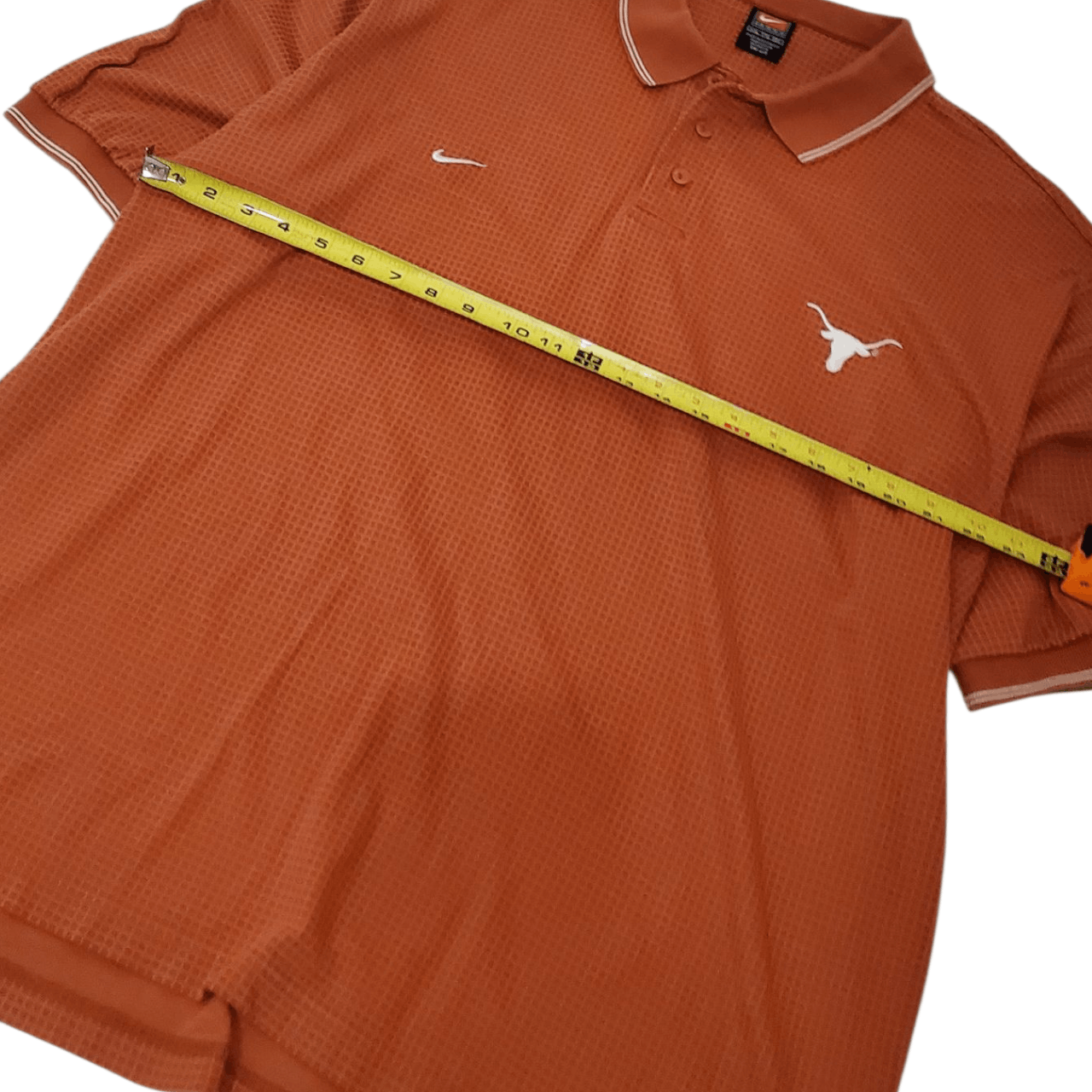 Nike Y2K Nike Texas Longhorns Polo Size US XXL / EU 58 / 5 - 5 Thumbnail