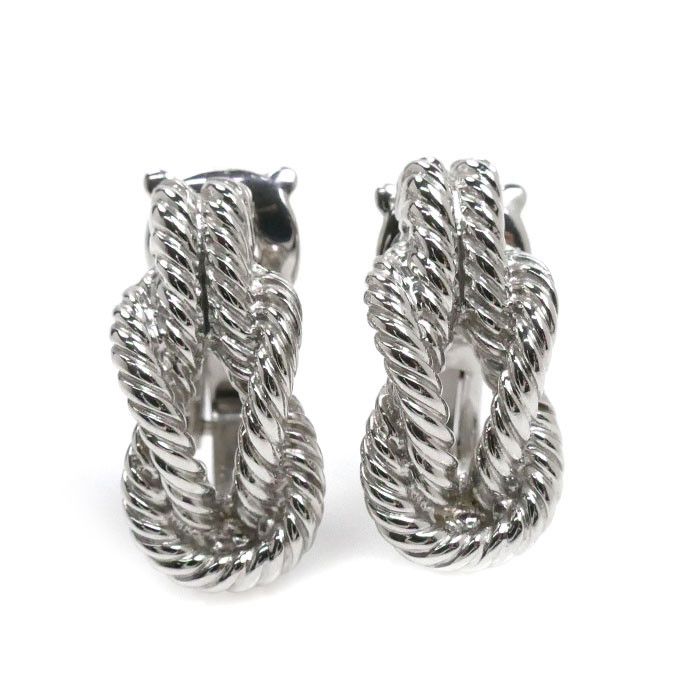 Hermes Hermes Hermes Or dienne Silver Earrings Metal Earrings Size ONE SIZE - 1 Thumbnail