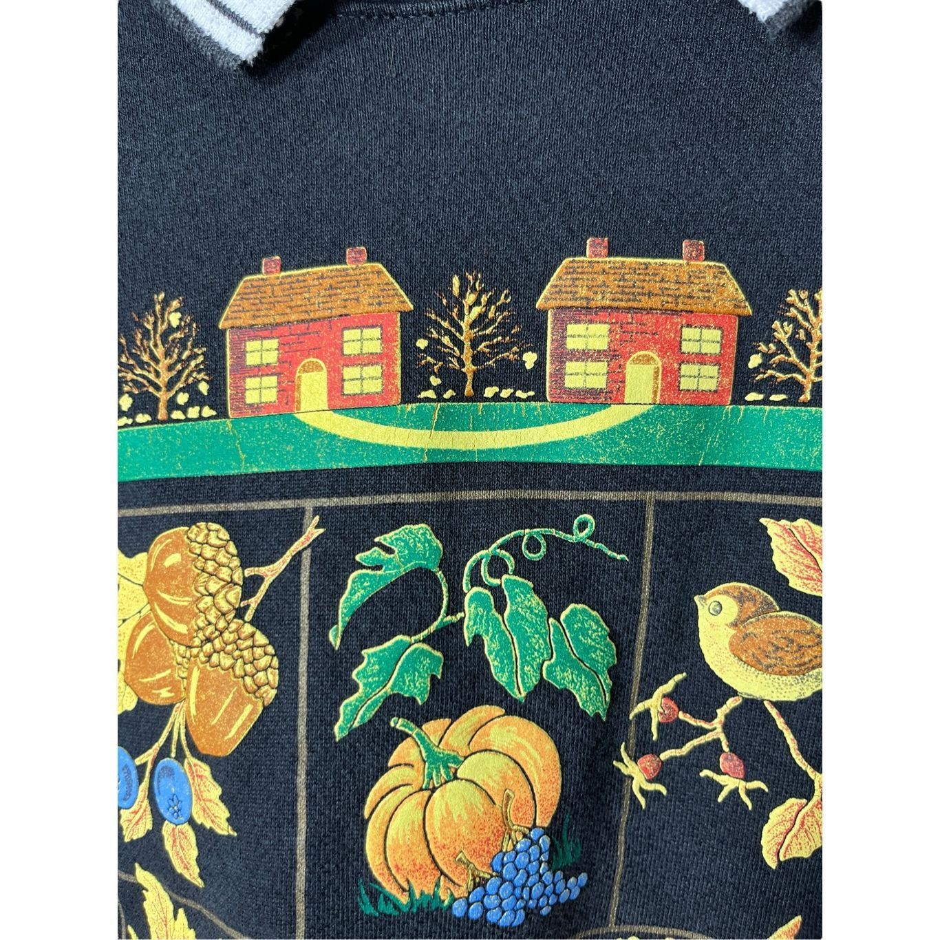 Other Vintage Morning Sun Sweatshirt Black Fall USA Grandma Autumn Size S Size S / US 4 / IT 40 - 3 Thumbnail