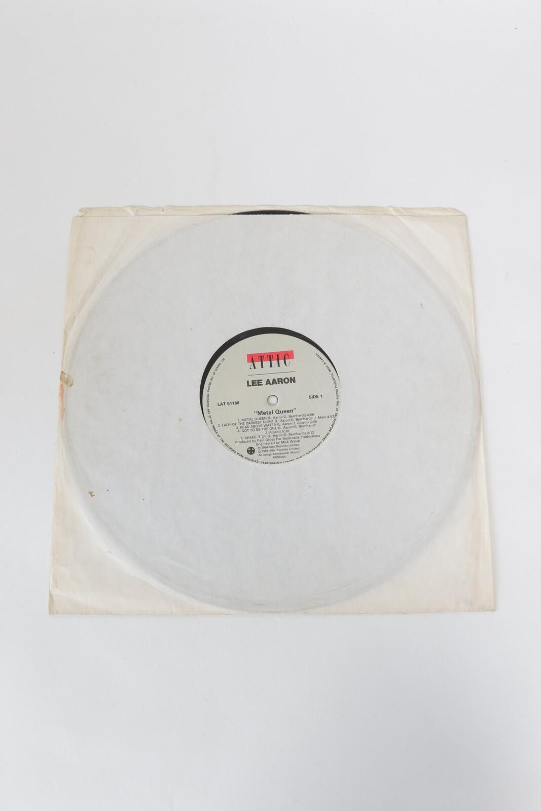 Other 84' Attic Records Lee Aaron Metal Queen Vinyl Size ONE SIZE - 4 Thumbnail