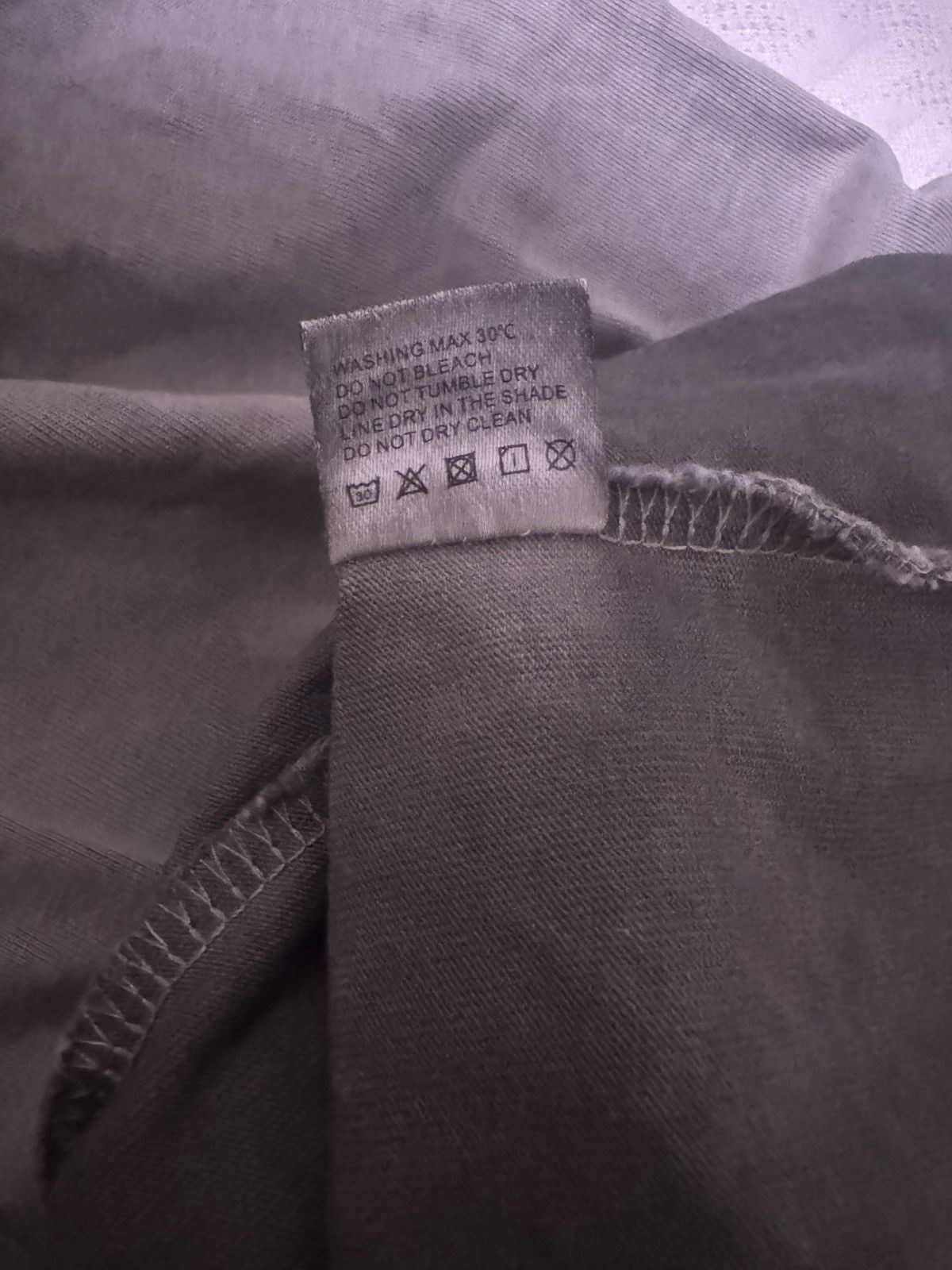 Saint Vanity Grey Saint Vanity Cross Tee Size US M / EU 48-50 / 2 - 4 Thumbnail