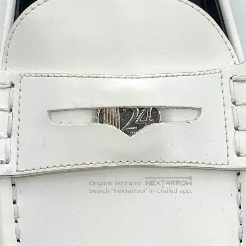 Saint Laurent Paris Saint Laurent Paris White Casual Flat Loafer Shoes Size US 7 / EU 40 - 6 Thumbnail