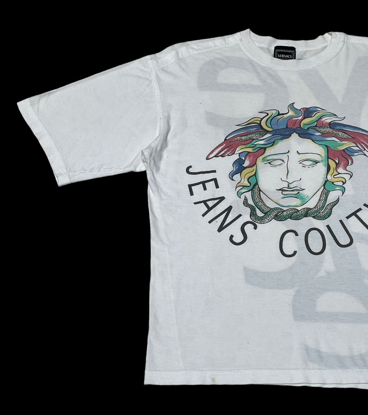Versace Jeans Couture Vintage Brand Versace Full Print T-Shirt 2000s Size US S / EU 44-46 / 1 - 3 Thumbnail