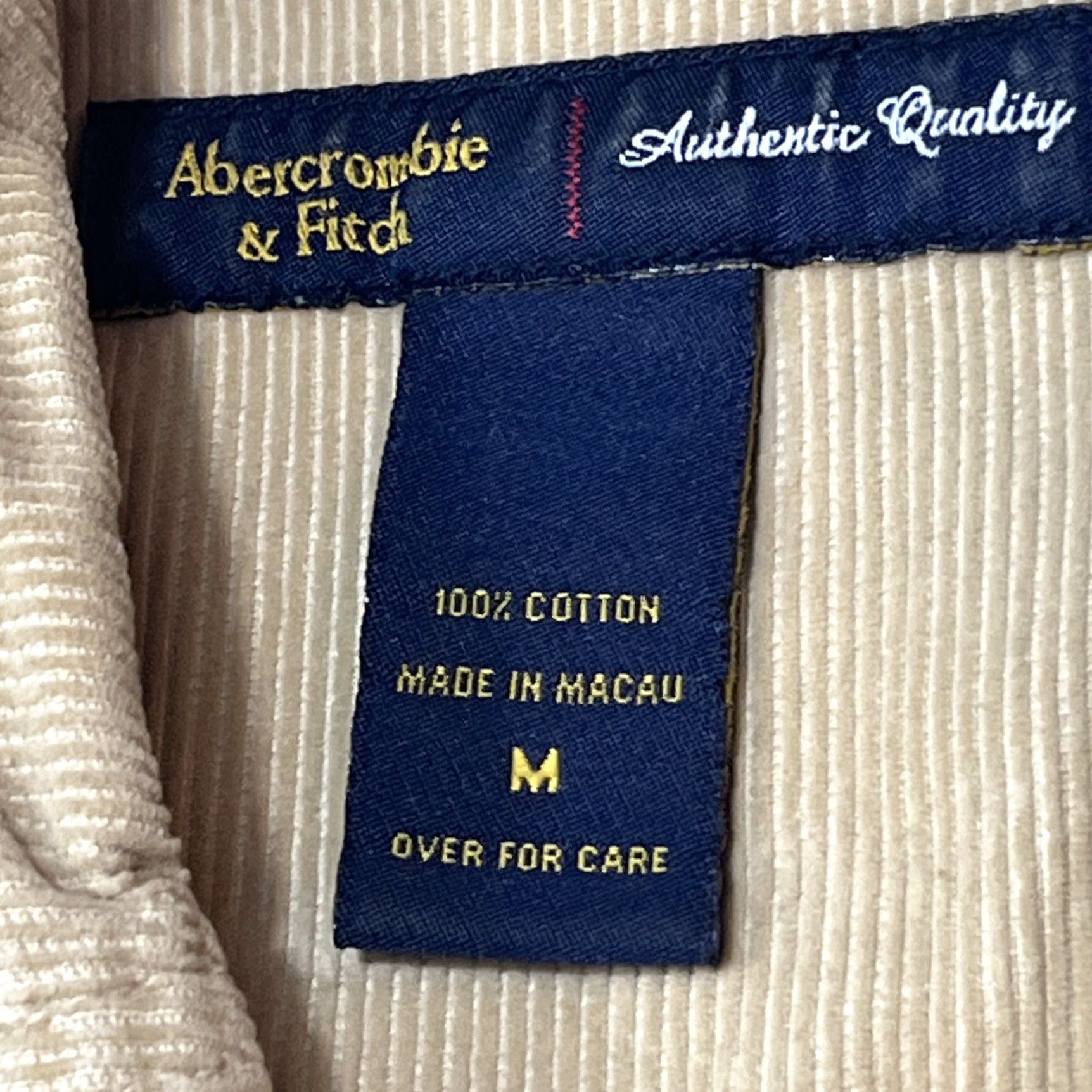 Abercrombie & Fitch VINTAGE Abercrombie & Fitch Tan Corduroy Jacket Button Front 90’s Western Womens M Size M / US 6-8 / IT 42-44 - 2 Thumbnail