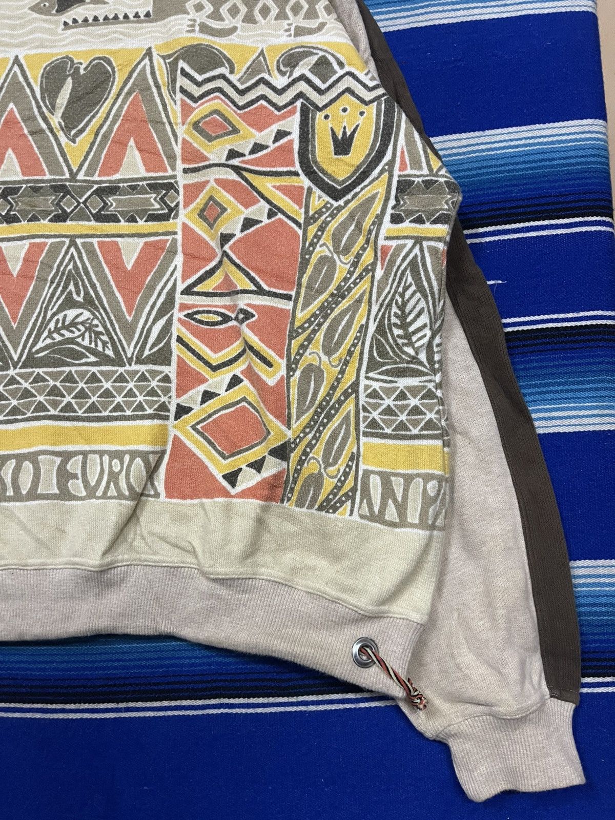 Japanese Brand × Vintage RARE 🔥 Vintage 90s PARADISO Fullprint Sweatshirt Size US XXL / EU 58 / 5 - 4 Thumbnail