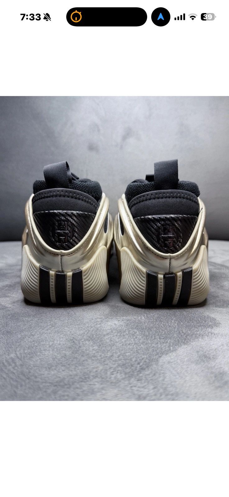 Adidas Adidas Harden Volume 9 Shoes 'Cyber Metallic' JR2506 Size US 14 / EU 47 - 5 Thumbnail