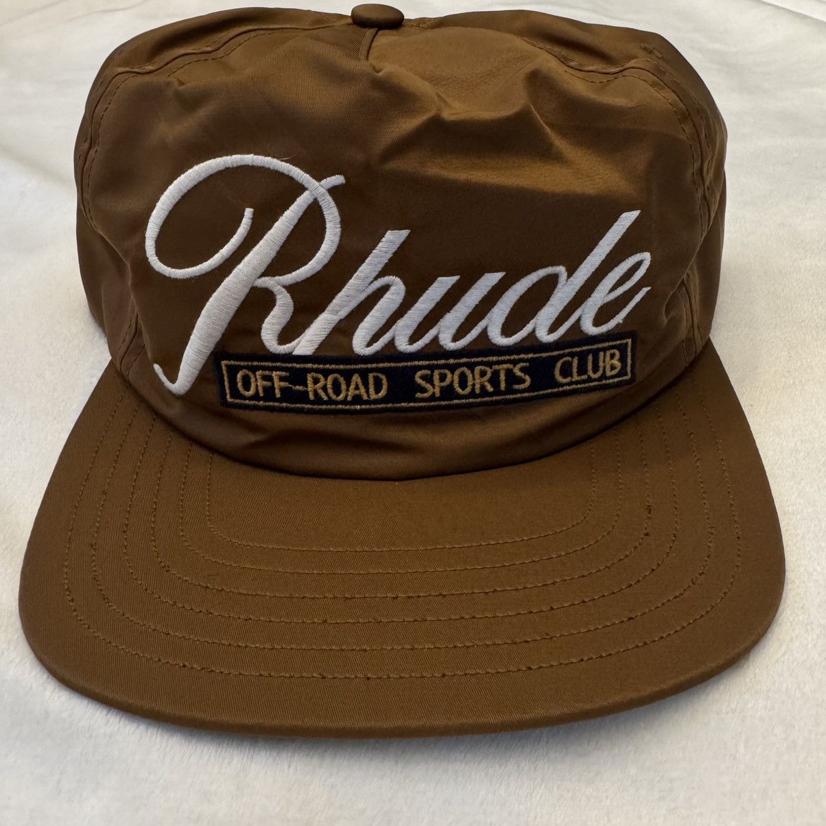 Rhude Rhude Sports Club Nylon Snapback Hat | Grailed