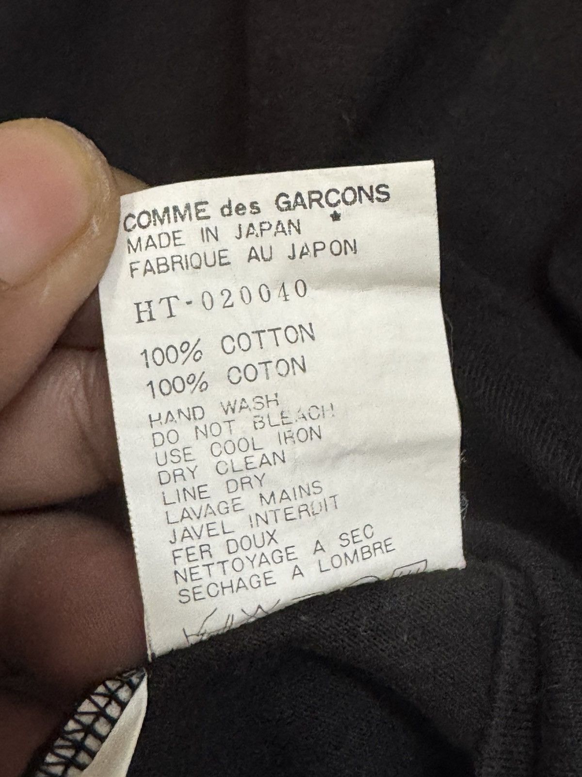 Comme des Garcons Homme Vintage 98’ Comme Des Garcons Homme Tees mix shirt arm Size US M / EU 48-50 / 2 - 8 Thumbnail