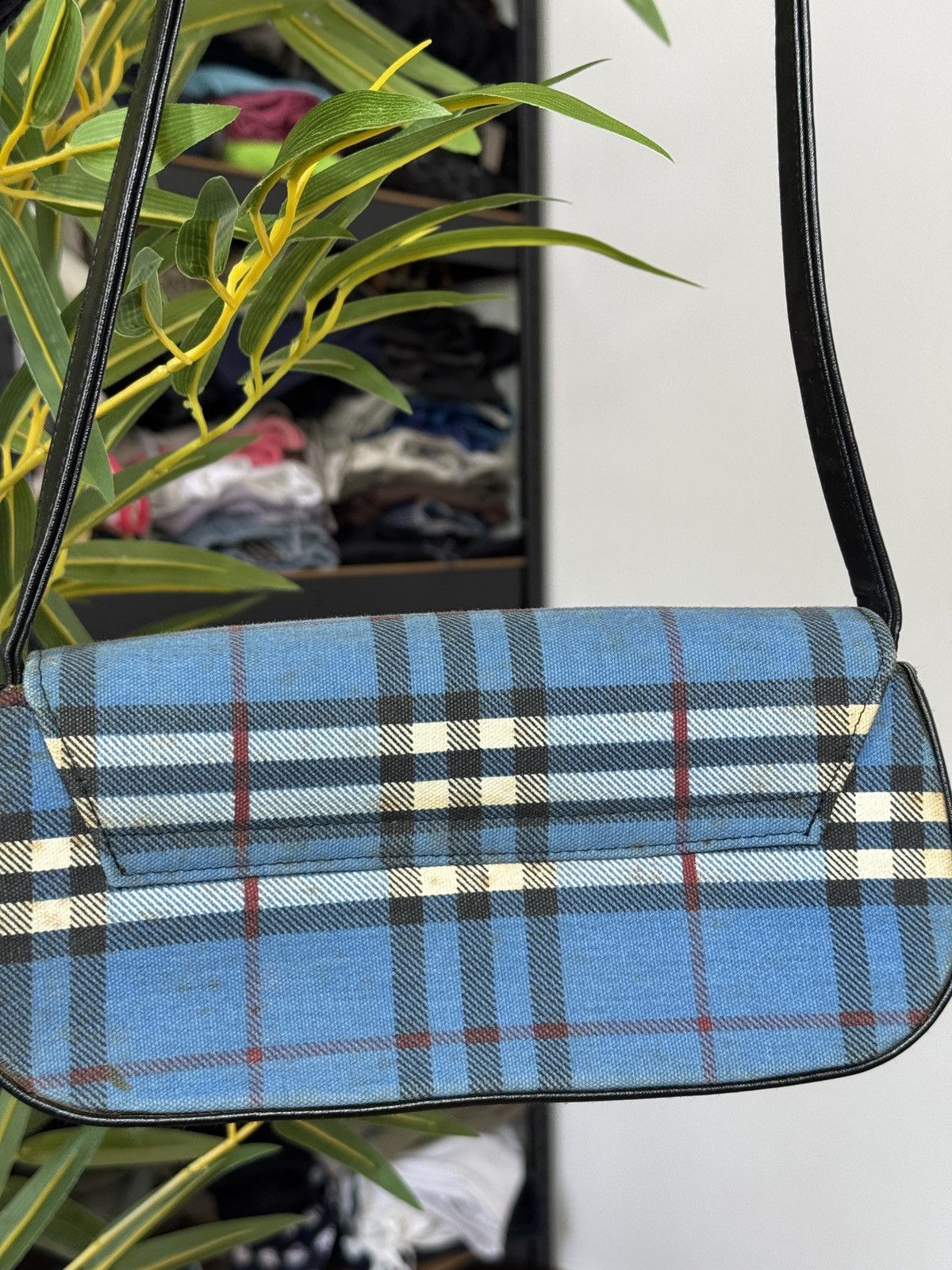 Burberry × Vintage VINTAGE BURBERRY NOVA CHECK 2000s MINI BAGUETTE BAG Size ONE SIZE - 6 Thumbnail