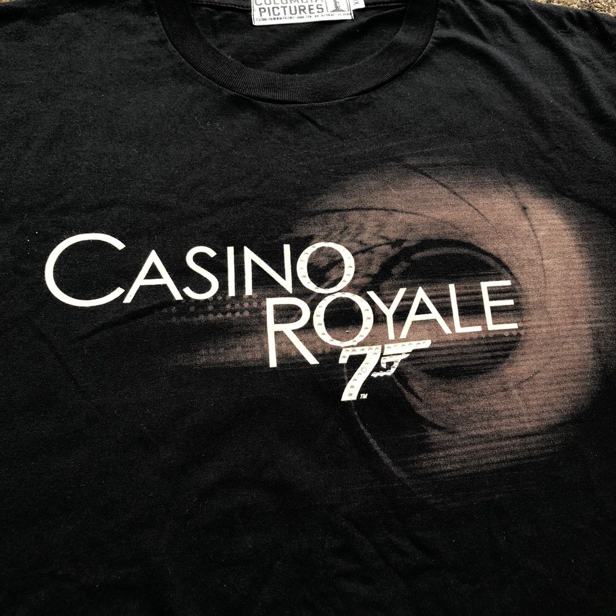 Vintage VINTAGE CASINO ROYAL 007 MOVIE by COLUMBIA PICTURES Size US XL / EU 56 / 4 - 2 Thumbnail