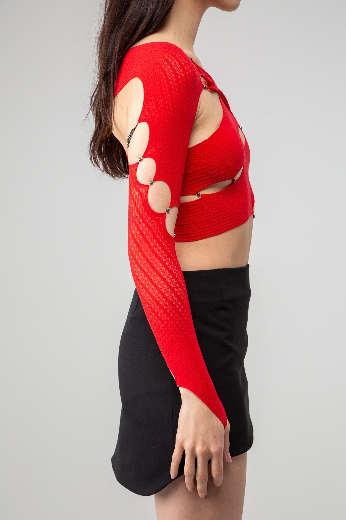 RUIbuilt $225 RUI Size 2 Spiral Cutout Single Sleeve Size ONE SIZE - 2 Thumbnail