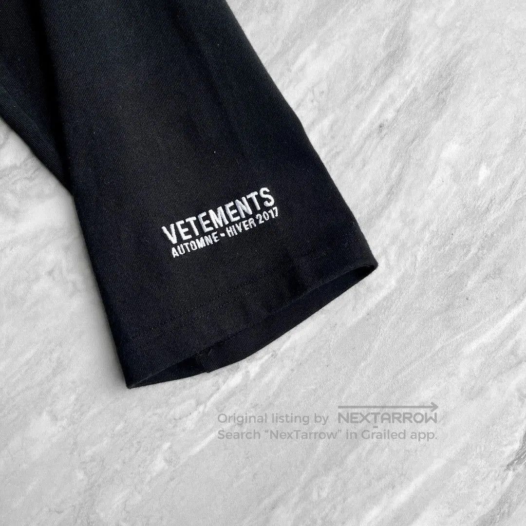 Vetements Vetements Back Logo Long Sleeve Sweatshirt . Size US M / EU 48-50 / 2 - 5 Thumbnail