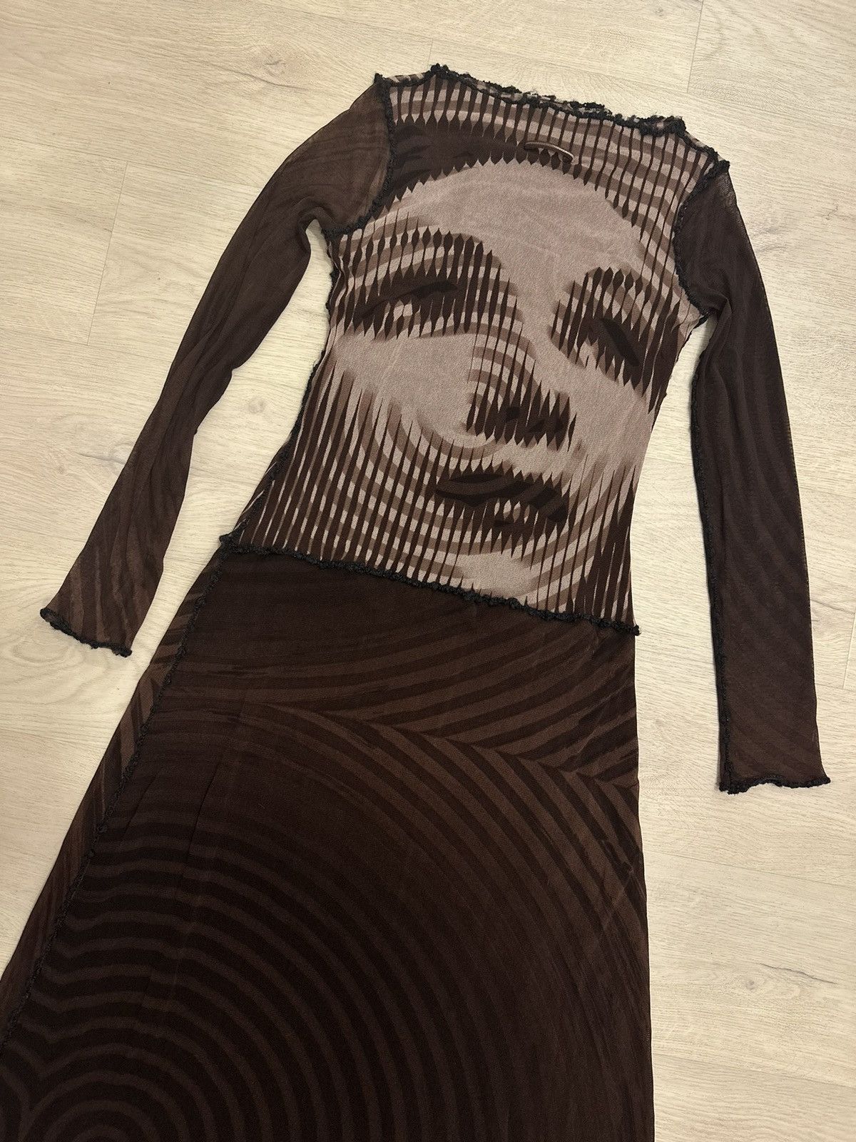 Jean Paul Gaultier Vintage marlene dietrich dress mesh Size S / US 4 / IT 40 - 2 Thumbnail
