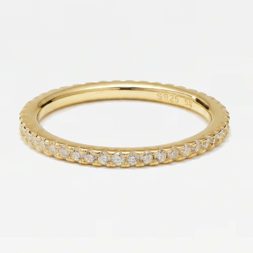 Other The m jeweler thin pave ring Size ONE SIZE - 1 Thumbnail