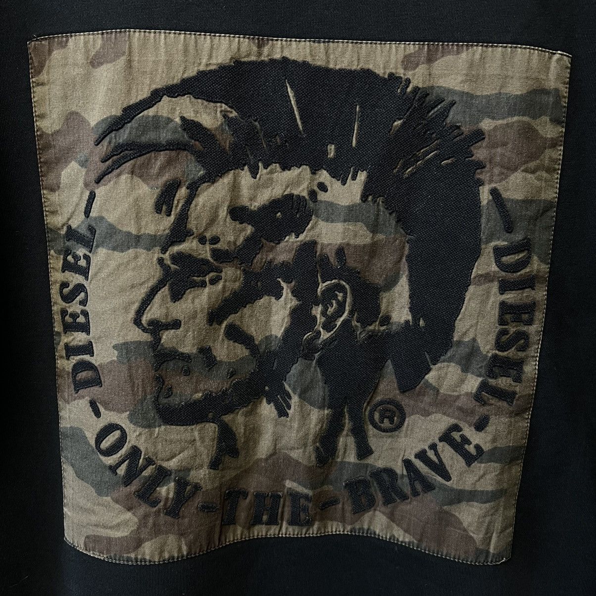 Diesel Diesel Sweatshirt Big Logo Y2K Size US S / EU 44-46 / 1 - 8 Thumbnail