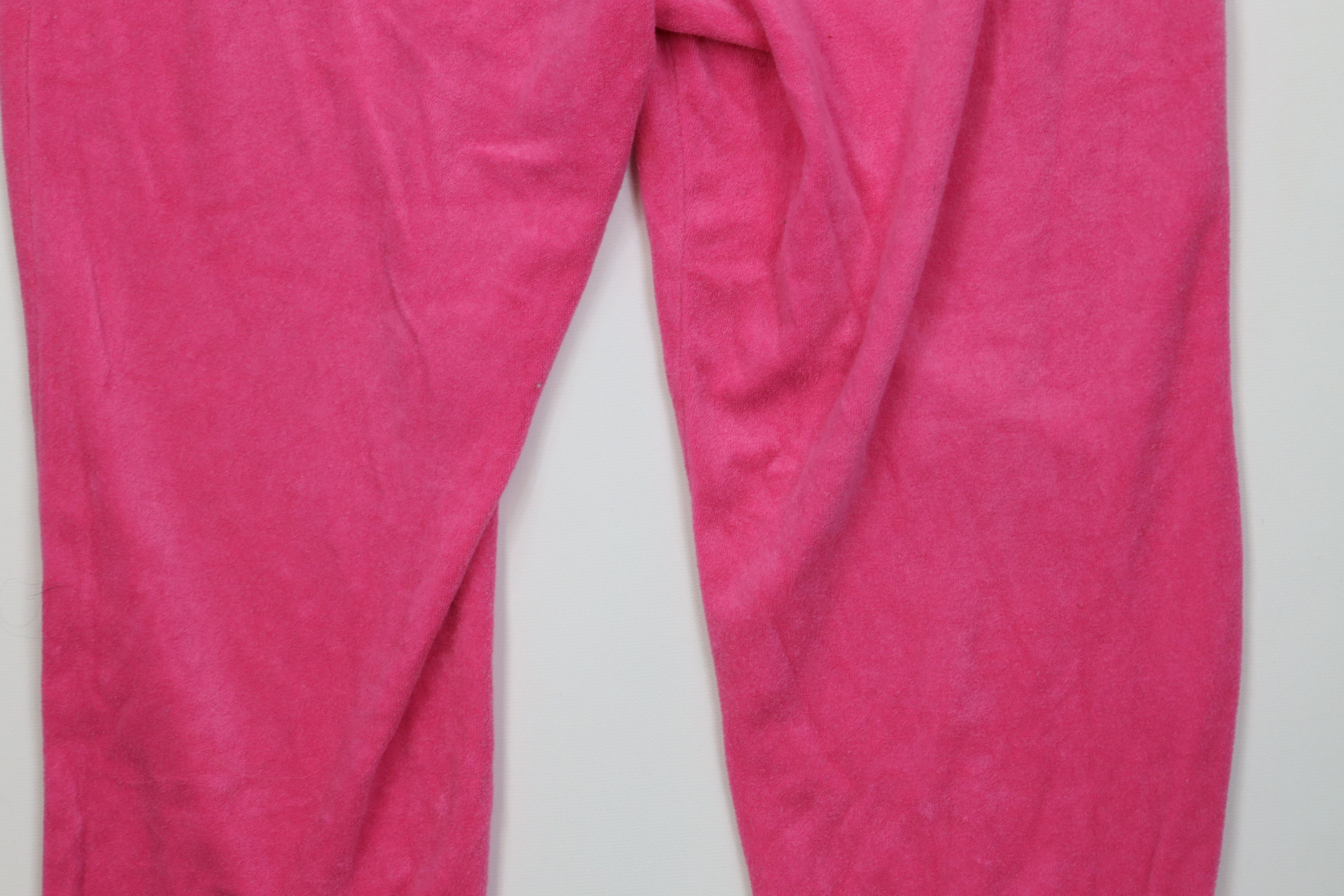Juicy Couture Vintage 90s Y2K Juicy Couture Terry Cloth Capris Pants Size 28" / US 6 / IT 42 - 9 Thumbnail