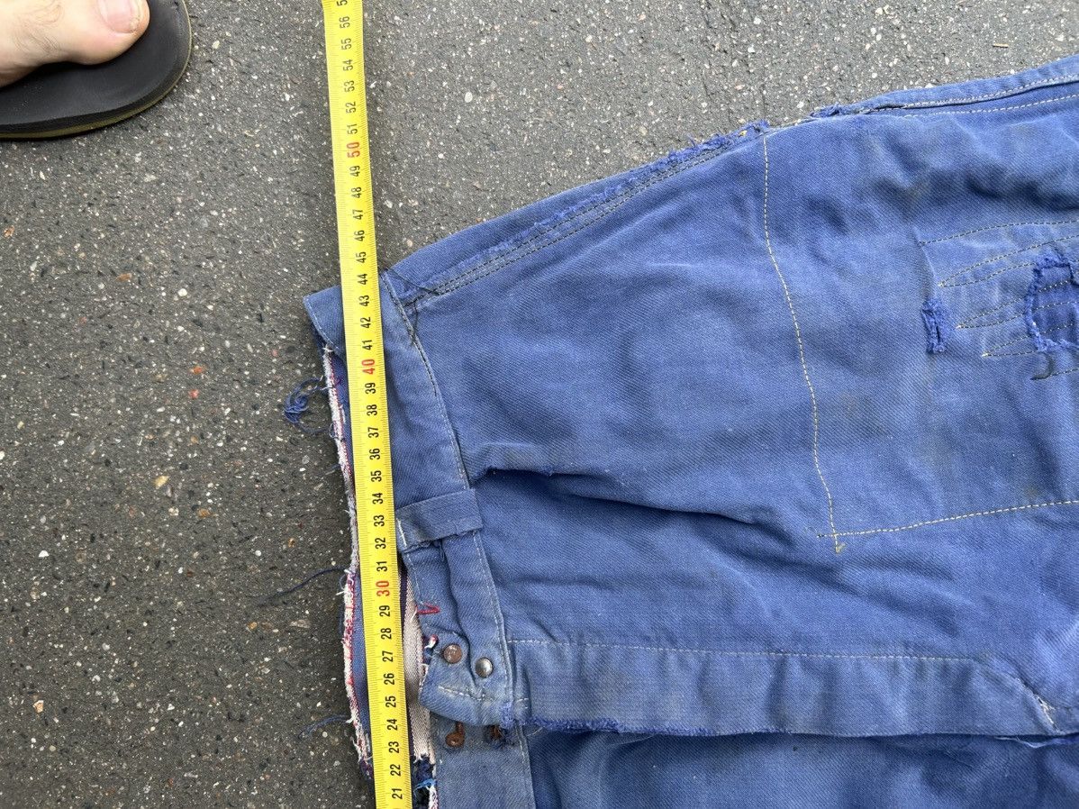 Other Old French blue work pants Size US 33 - 8 Thumbnail
