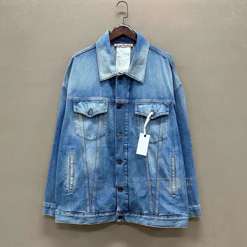 Acne Studios Acne Studios Denim Series Retro Blue Loose Fit Casual Deni Size US M / EU 48-50 / 2 - 1 Thumbnail