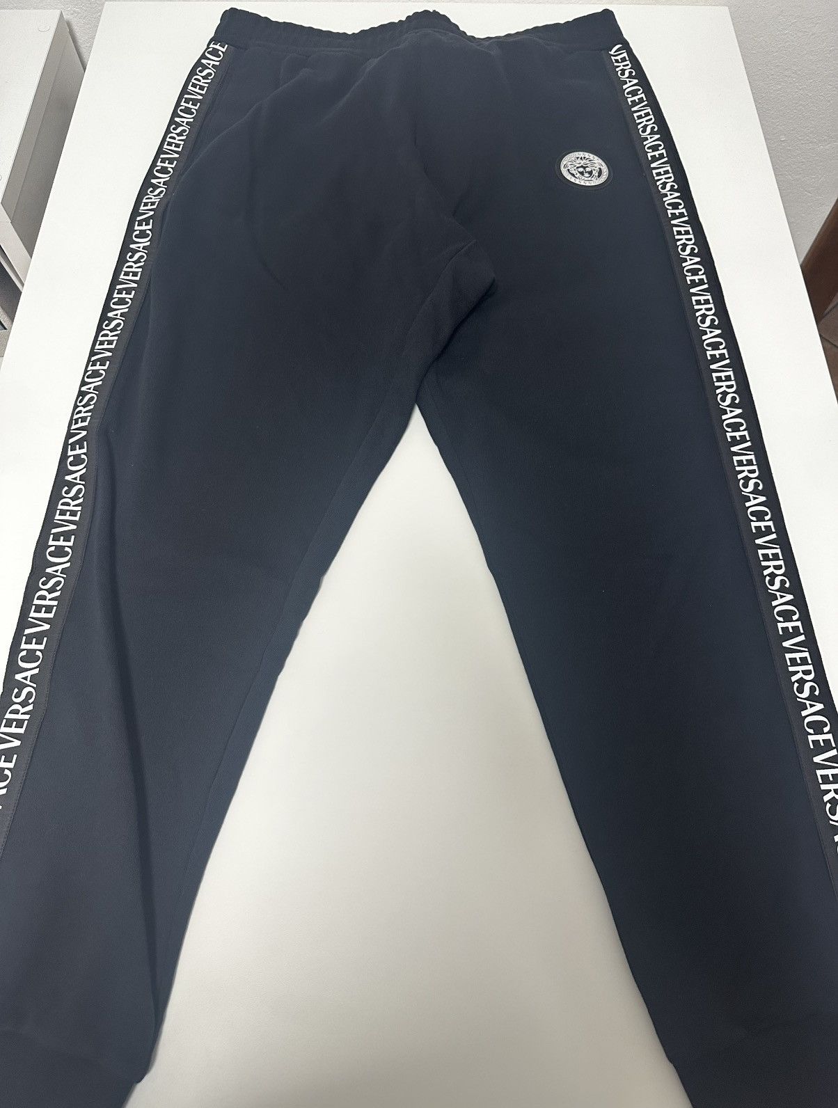 Versace Versace Black Sweatpants Size US 38 / EU 54 - 2 Thumbnail