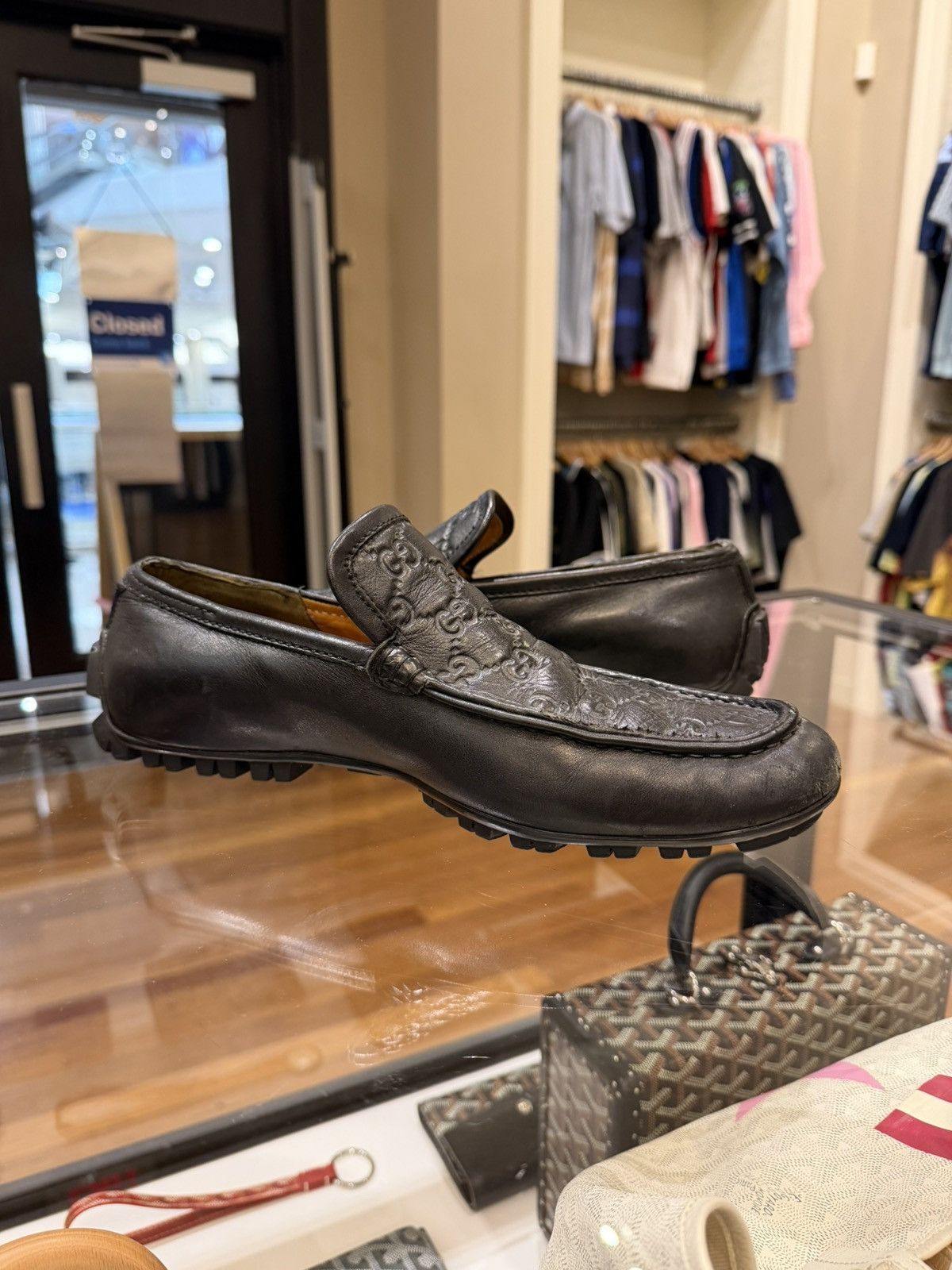 Gucci Gucci Leather Guccissima GG Loafer Size US 9 / EU 42 - 4 Thumbnail