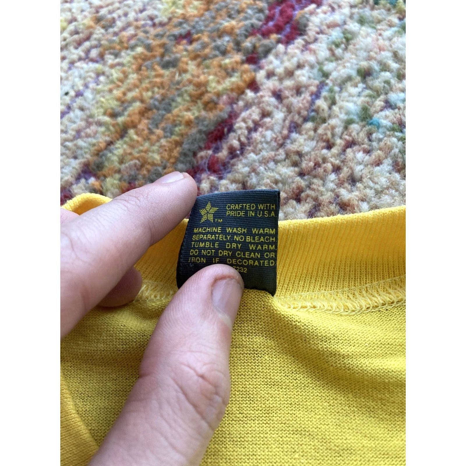Jerzees VINTAGE Kiwanis Club Fairfield Shirt Sz Medium Birmingham USA Made Marathon Jersey? Size US M / EU 48-50 / 2 - 5 Thumbnail
