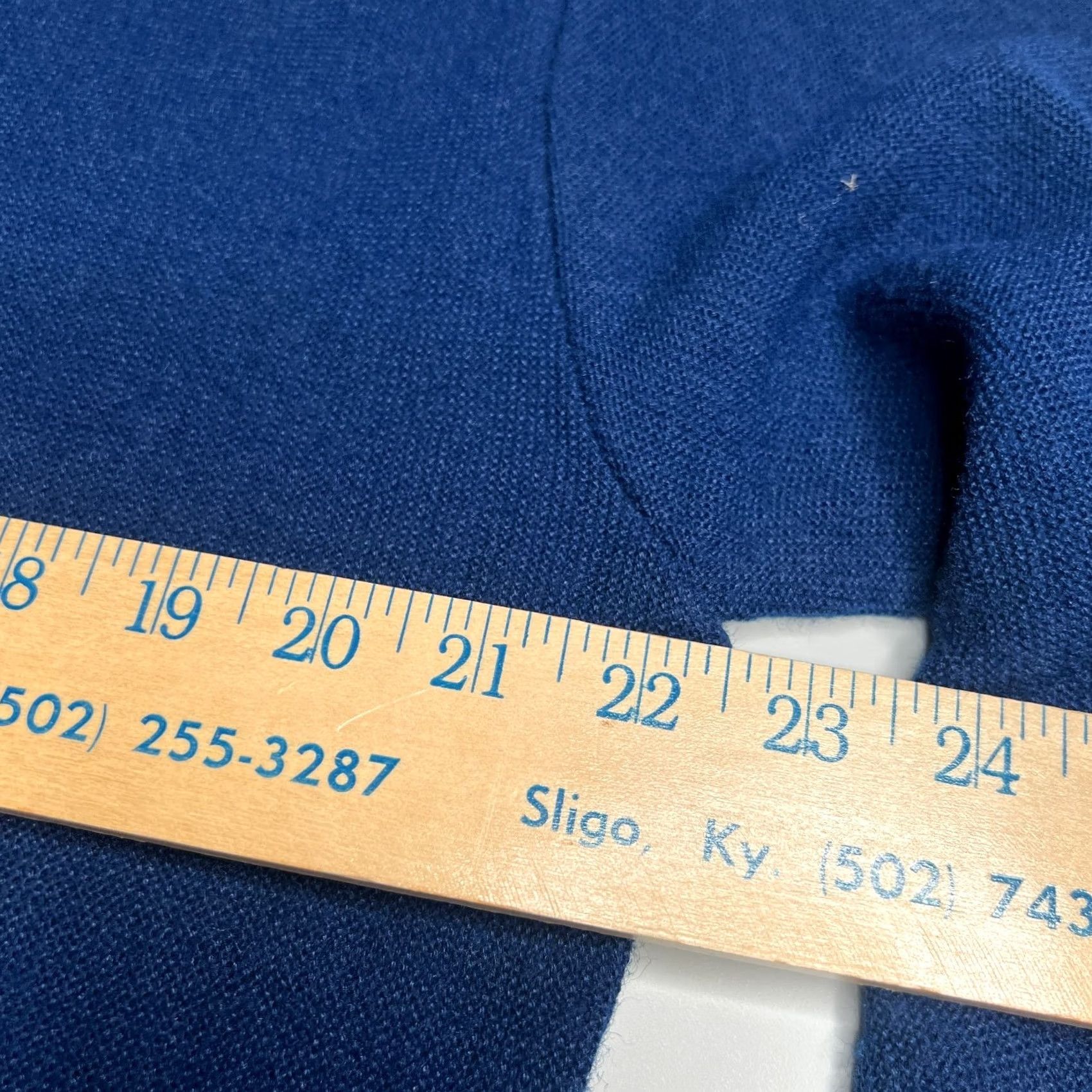 Vintage VINTAGE Puritan Blue Trim V-Neck Sweater Mens XL 70s Made in USA Preppy Knit Size US XL / EU 56 / 4 - 7 Thumbnail