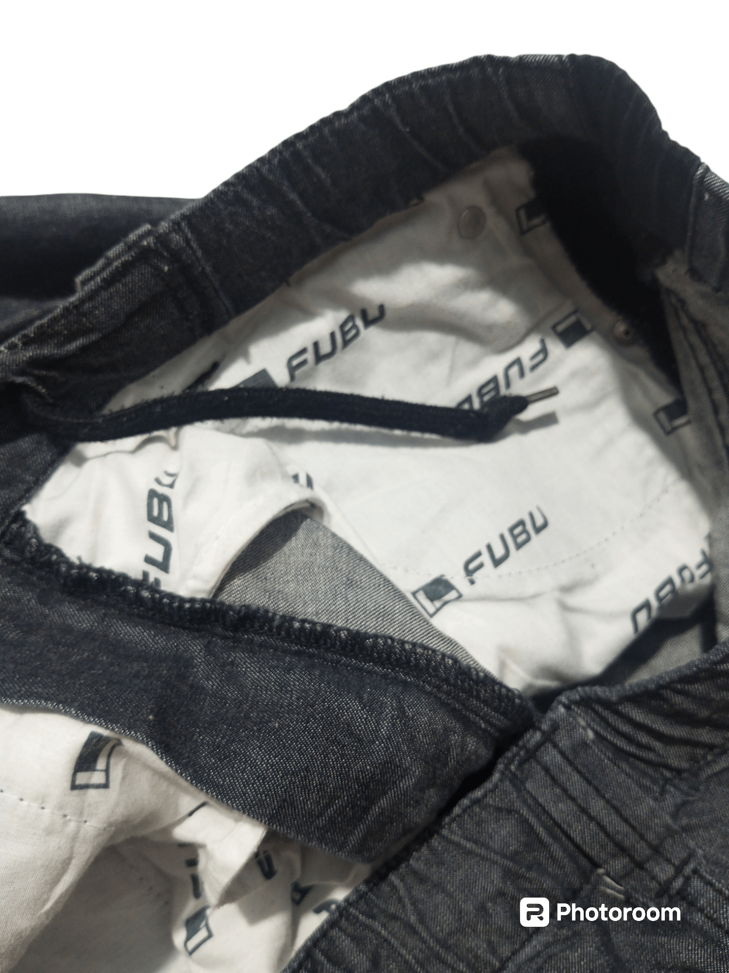 Japanese Brand Vintage y2k fubu collection baggy jort Size US 31 - 11 Thumbnail