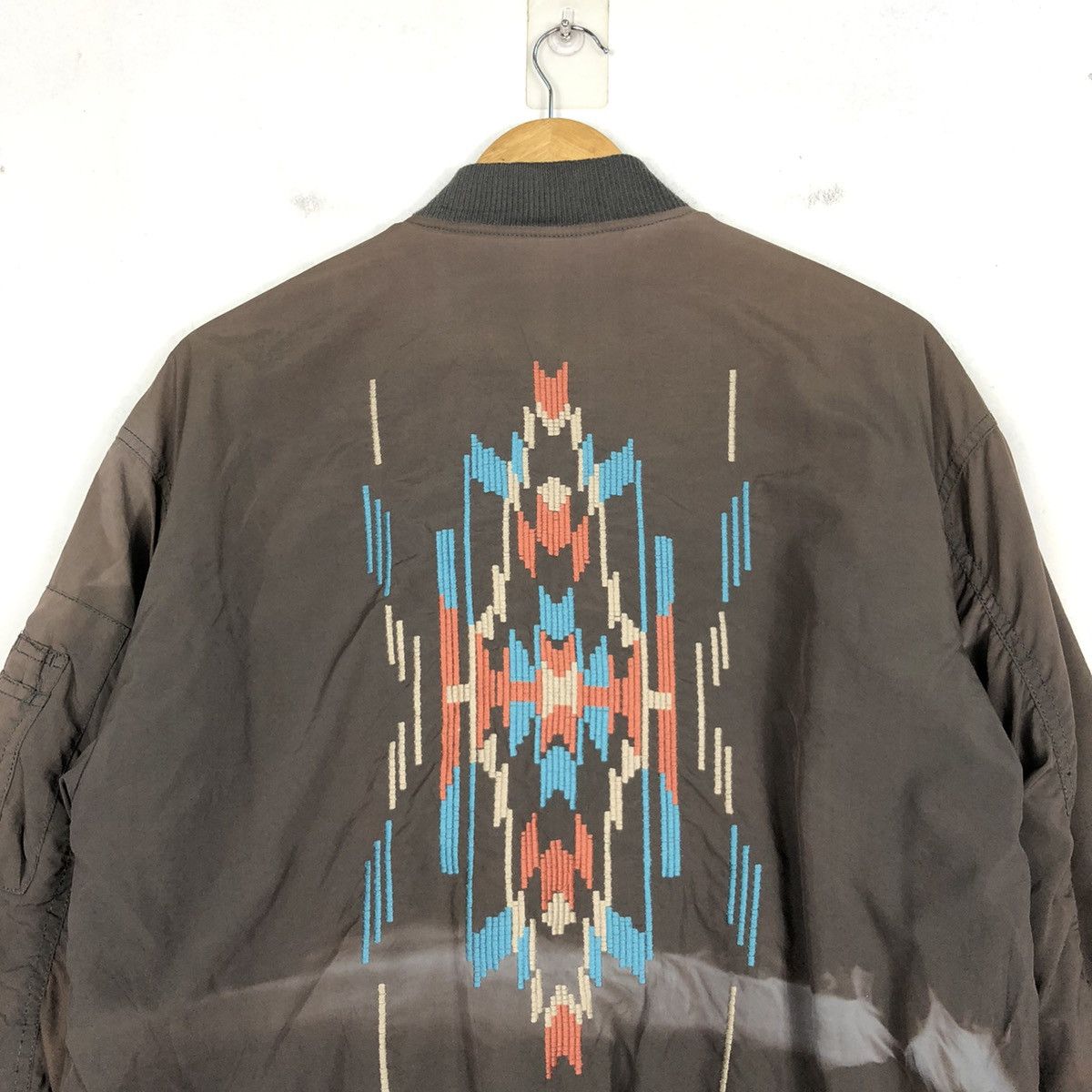 Native × Vintage Titicaca Native Riversible Navajo Bombers Jacket Size US M / EU 48-50 / 2 - 8 Thumbnail