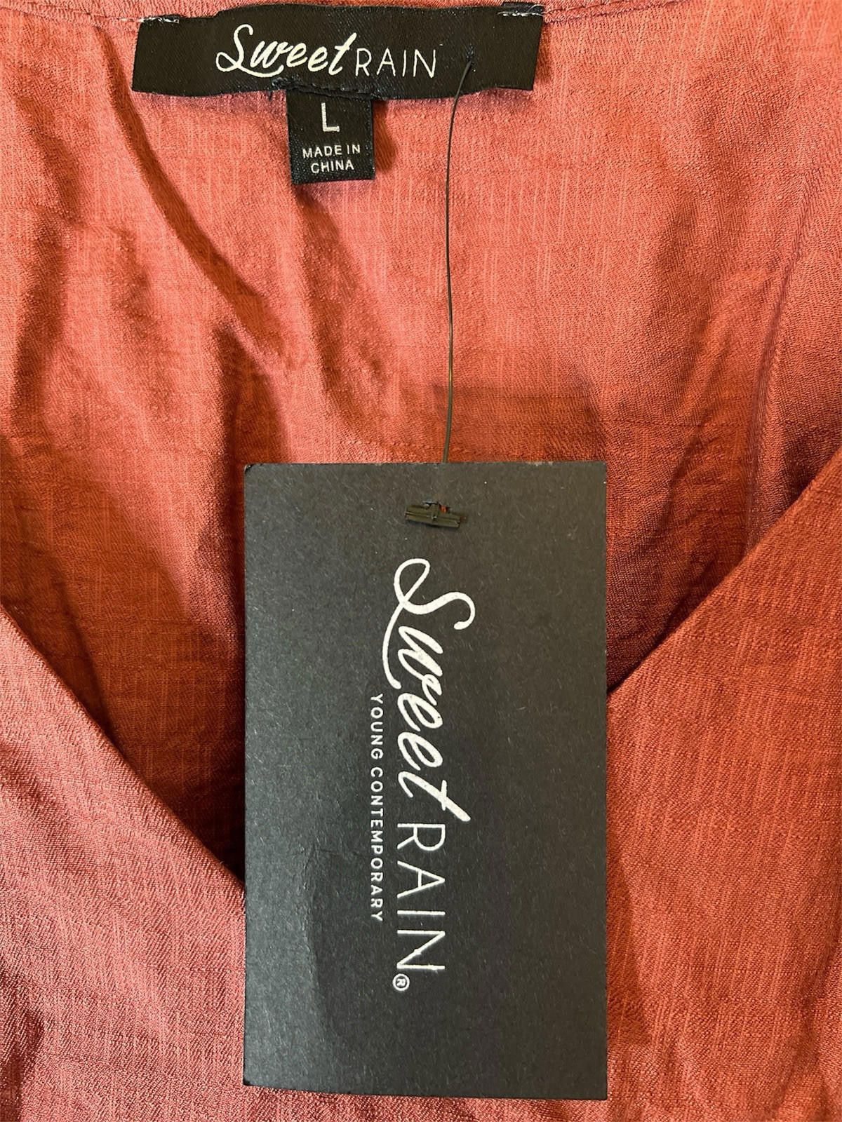 Designer Sweet Rain Blouse Sz L NWT Size L / US 10 / IT 46 - 5 Thumbnail
