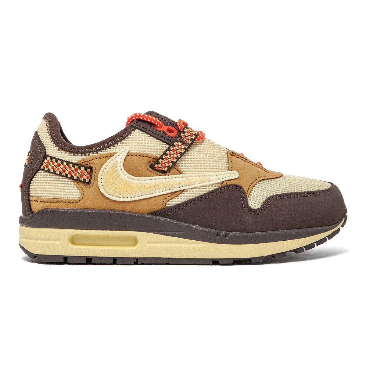 Nike Air Max 1 Travis Scott Cactus Jack Baroque Brown Size US 5.5 / EU 38 - 1 Thumbnail