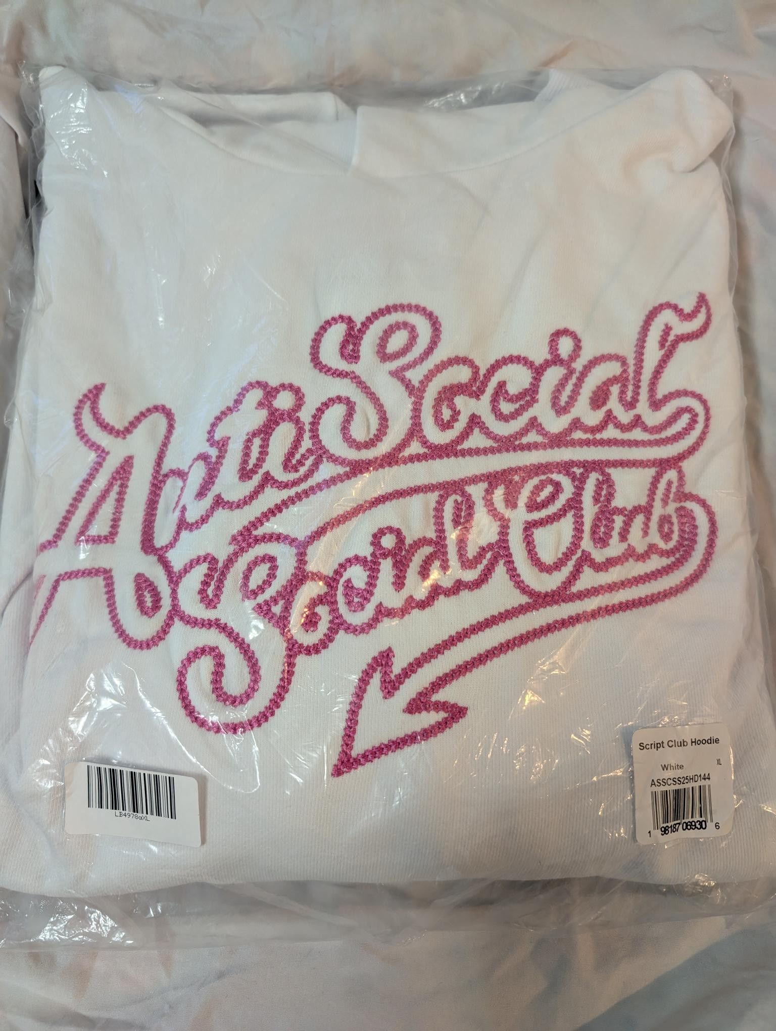 Anti Social Social Club *New with Tags* Authentic Anti Social Social Club Hoodie Size US XL / EU 56 / 4 - 2 Thumbnail