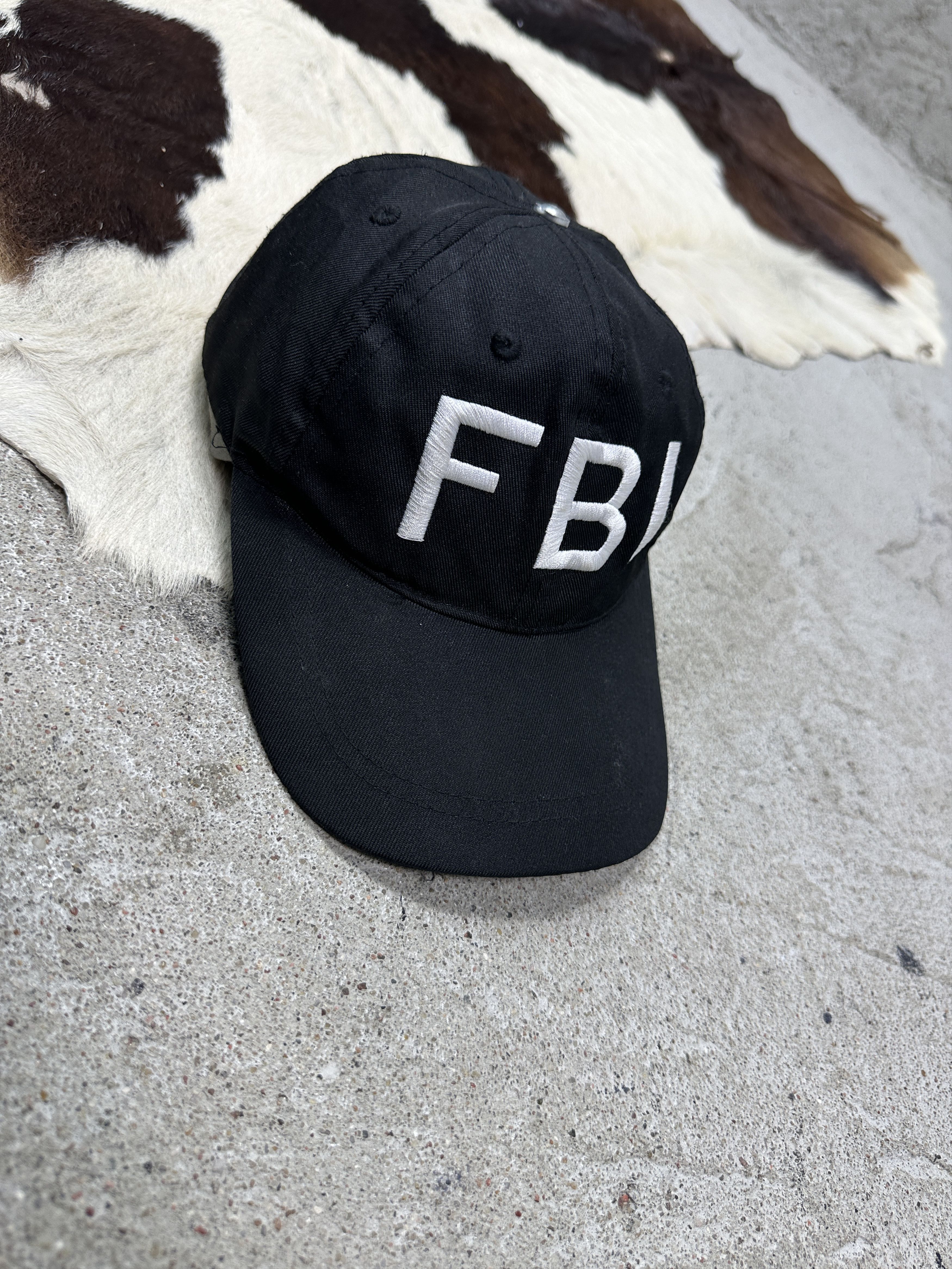 Vintage Vintage Streetwear Sporty Skater Hip Hop FBI Hat Y2K Size ONE SIZE - 1 Thumbnail