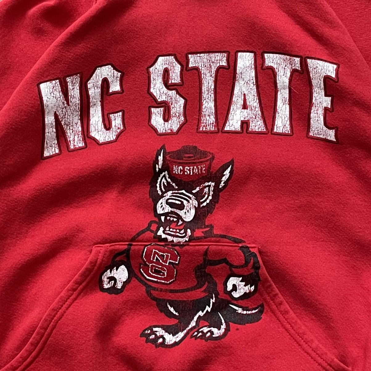 Soffe × Vintage NC STATE SOFFE HOODIE 🎈 Size US L / EU 52-54 / 3 - 3 Thumbnail