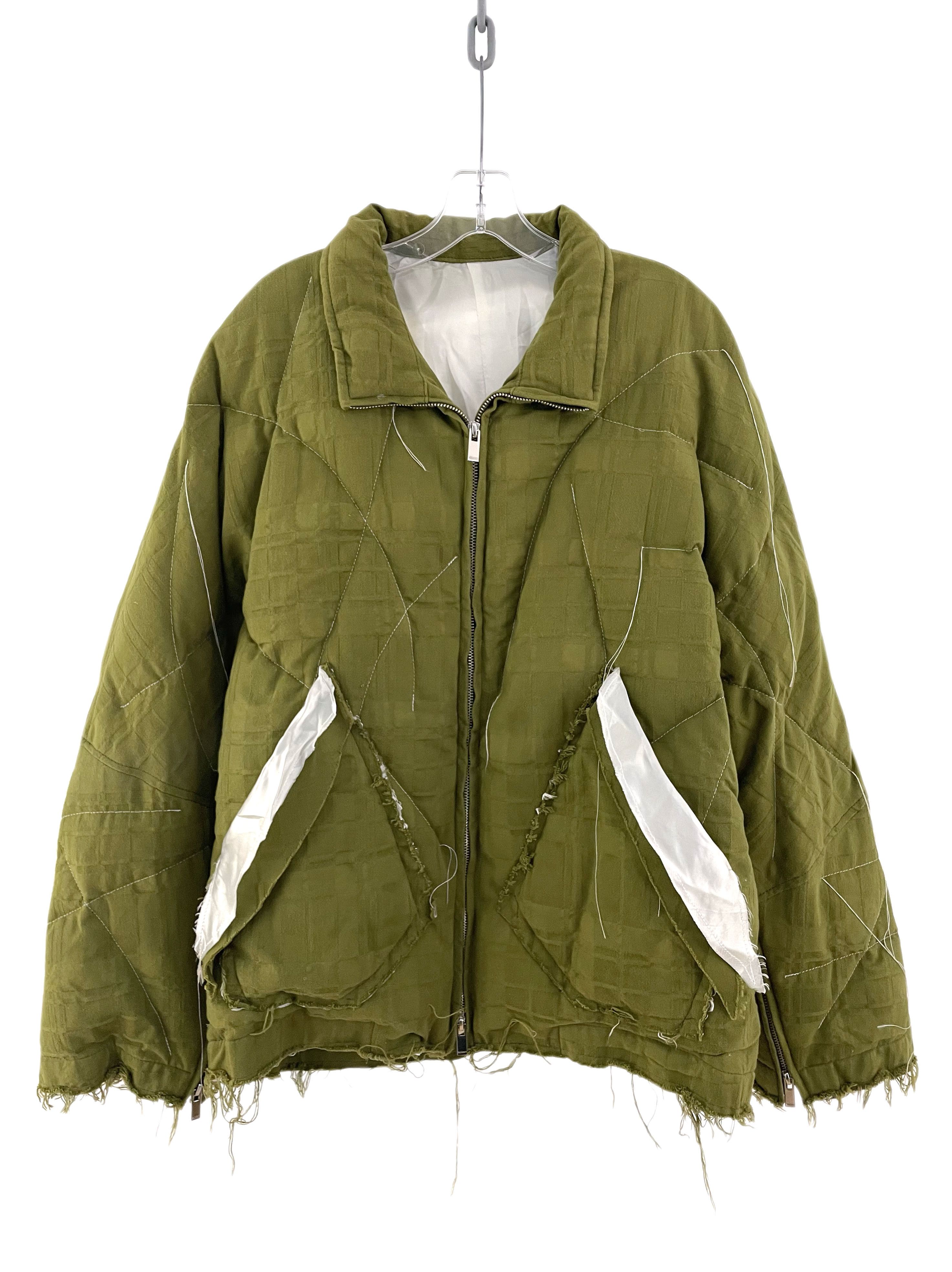 Sulvam SS18 Contrast Stitch Quilted Down Jacket Size US L / EU 52-54 / 3 - 1 Thumbnail