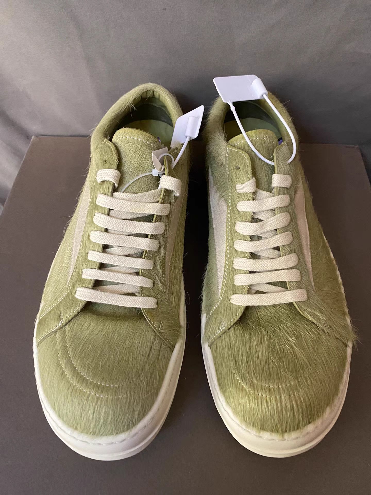 Rick Owens Rick Owens Mainline Green Pony Hair Size US 10 / EU 43 - 2 Thumbnail