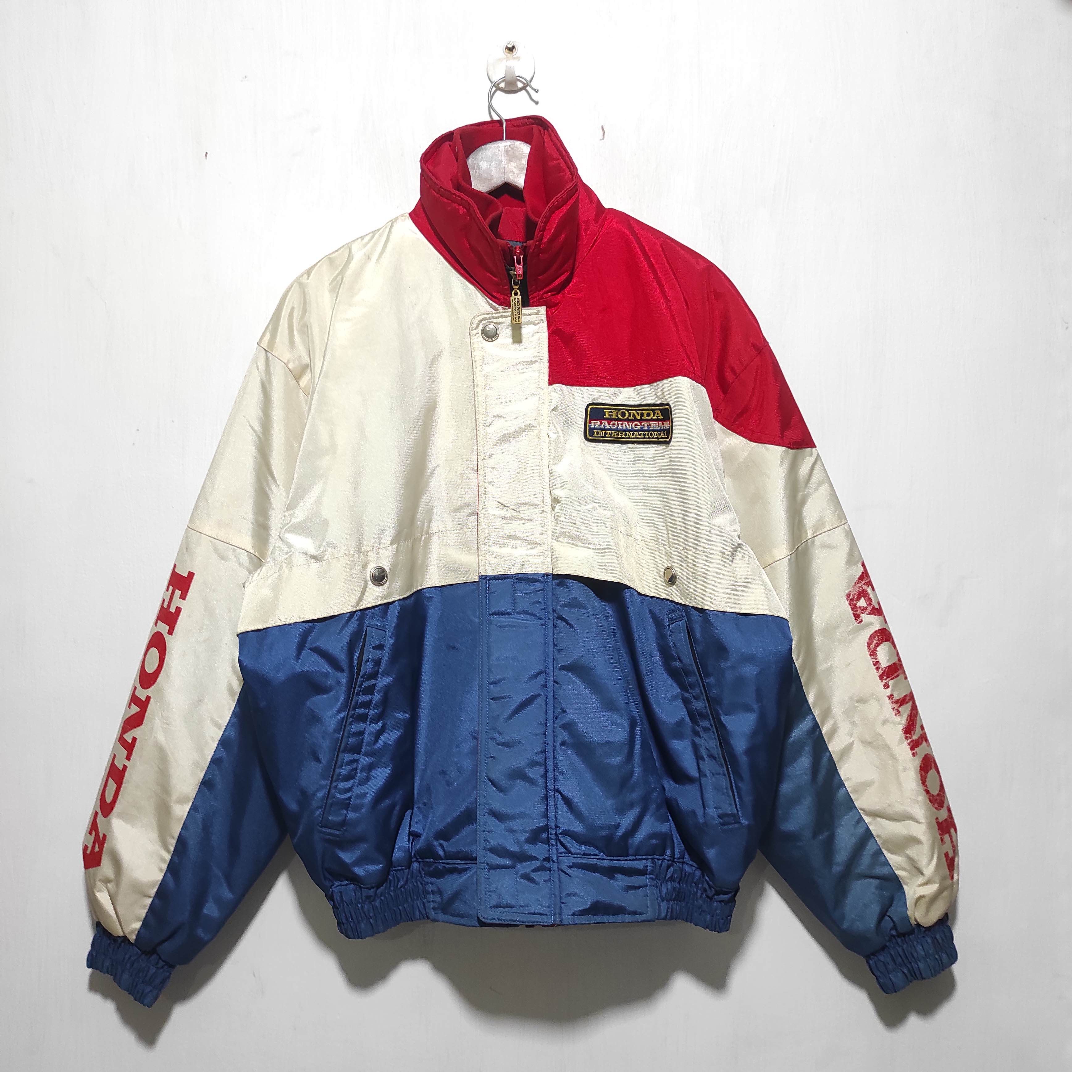 Honda Vintage HONDA RACING TEAM international bomber Jacket Size US L / EU 52-54 / 3 - 7 Thumbnail