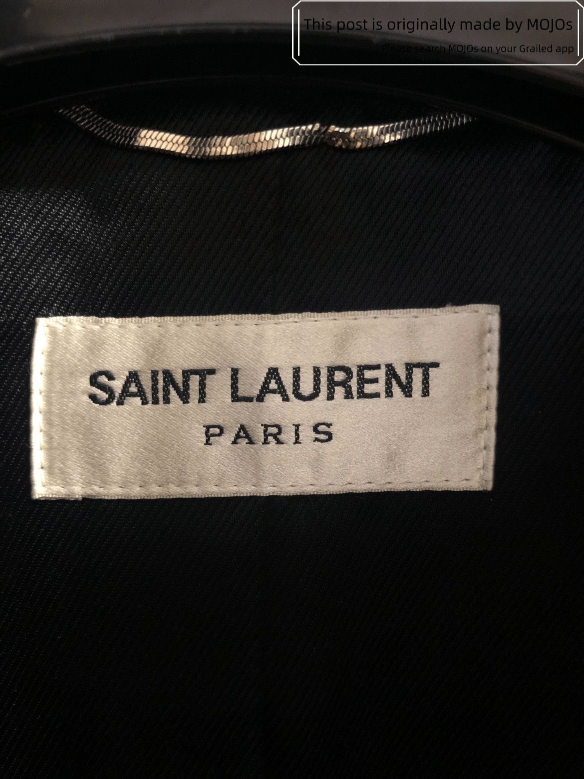 Saint Laurent Paris Sz 46 Saint Laurent Paris Leather Teddy Jacket Size US S / EU 44-46 / 1 - 7 Thumbnail